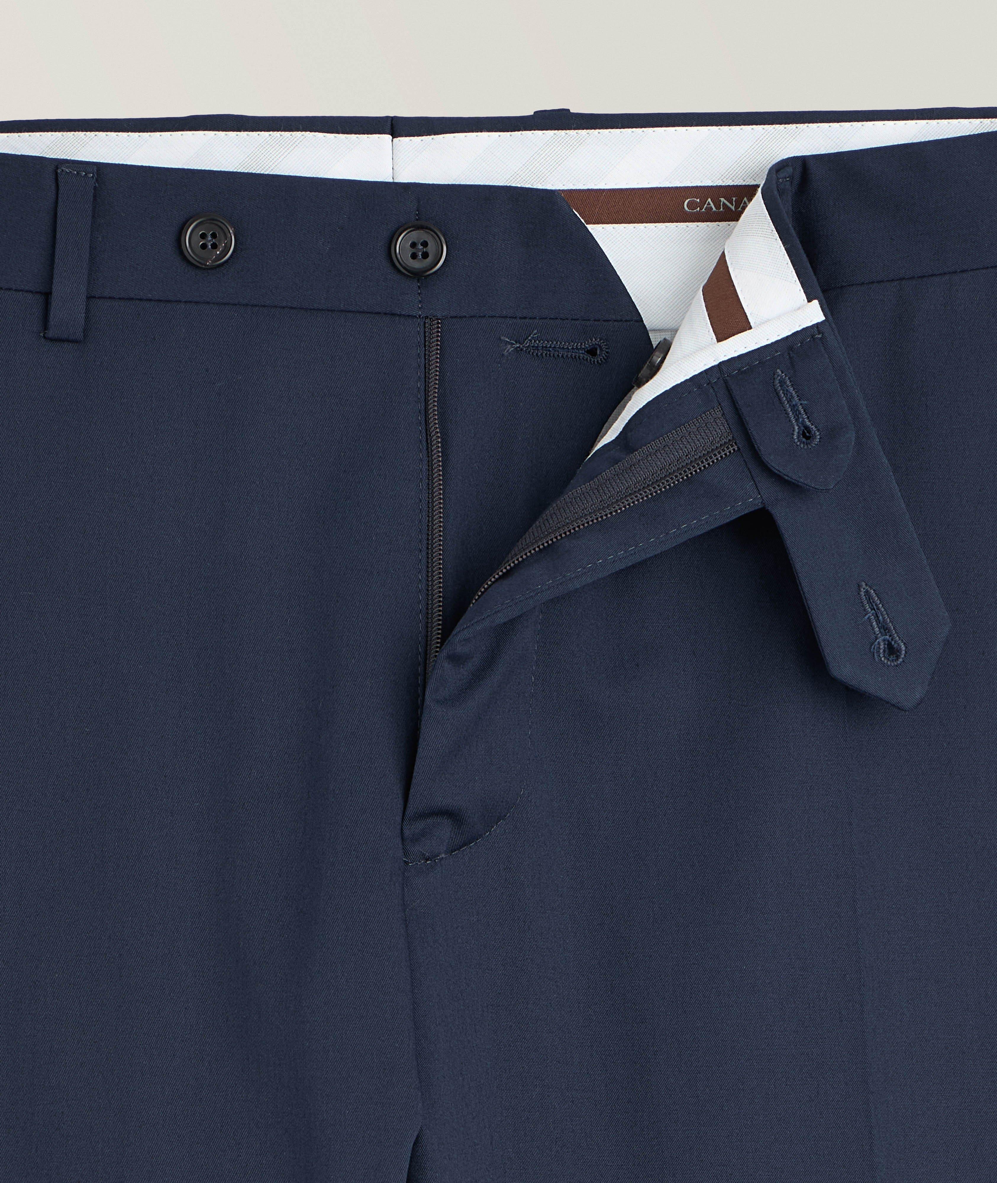 Stretch-Cotton Dress Pants image 1