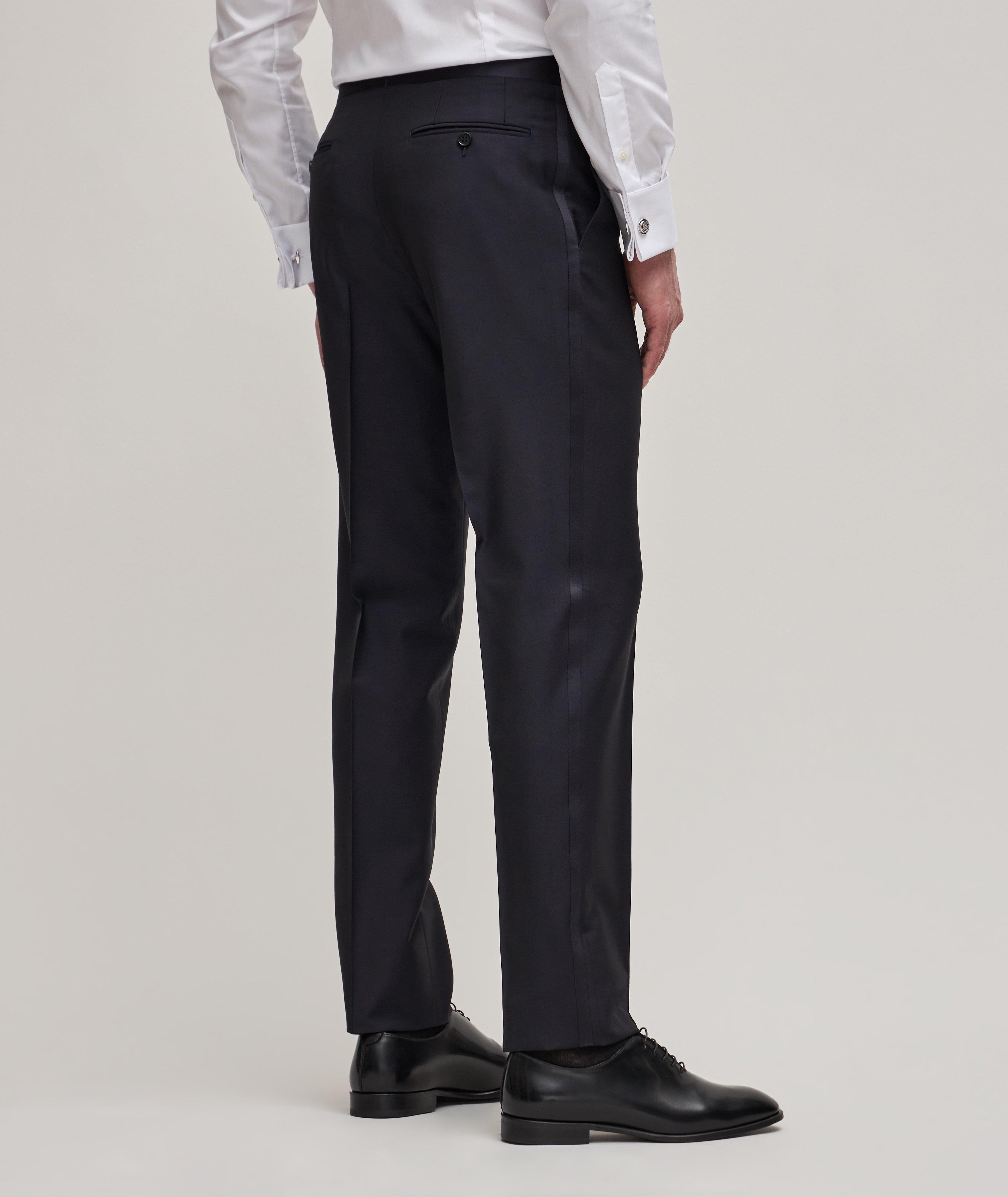 Wool-Mohair Formal Tux Trousers image 2