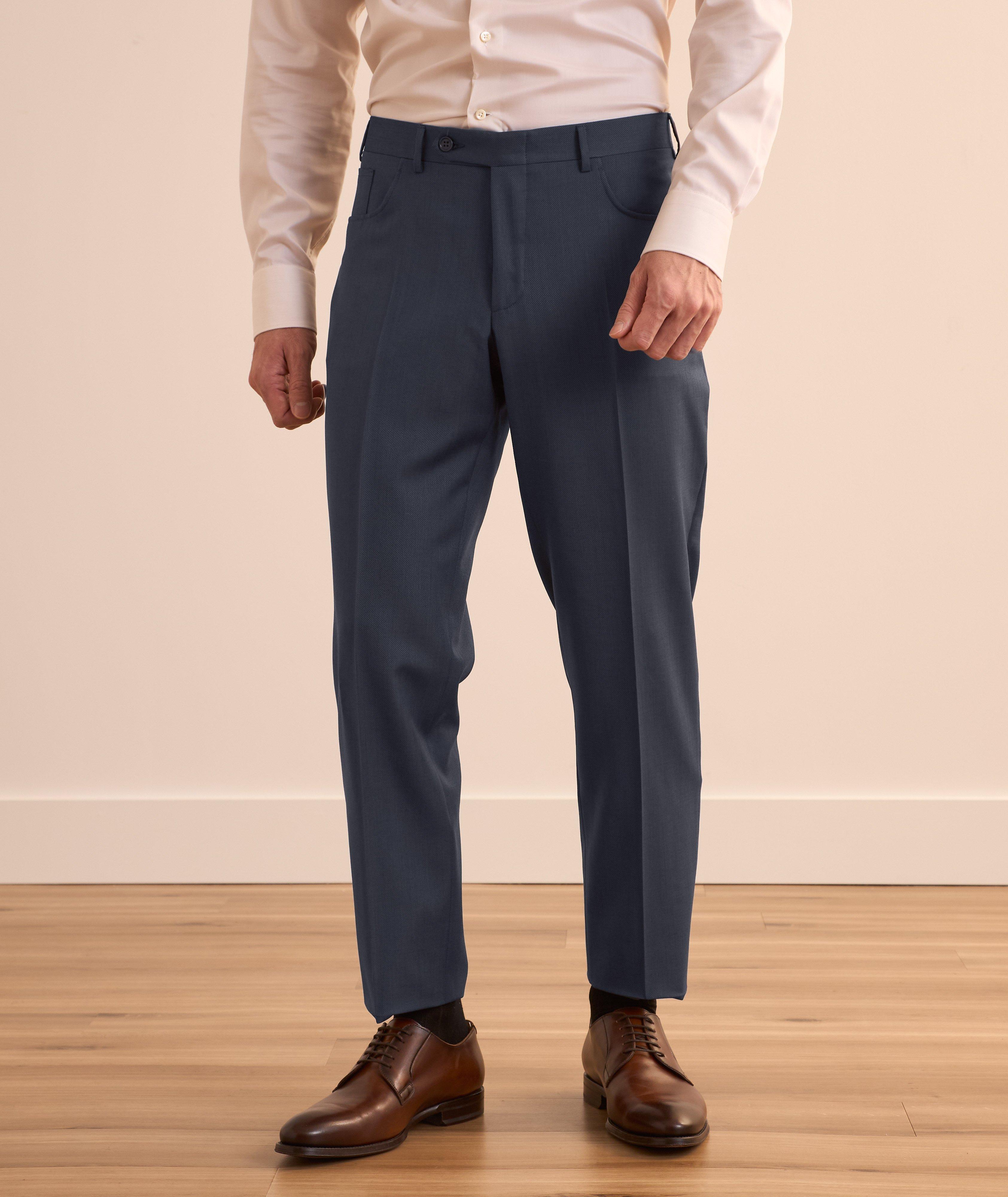 Five-Pocket Wool Dress Pants image 2