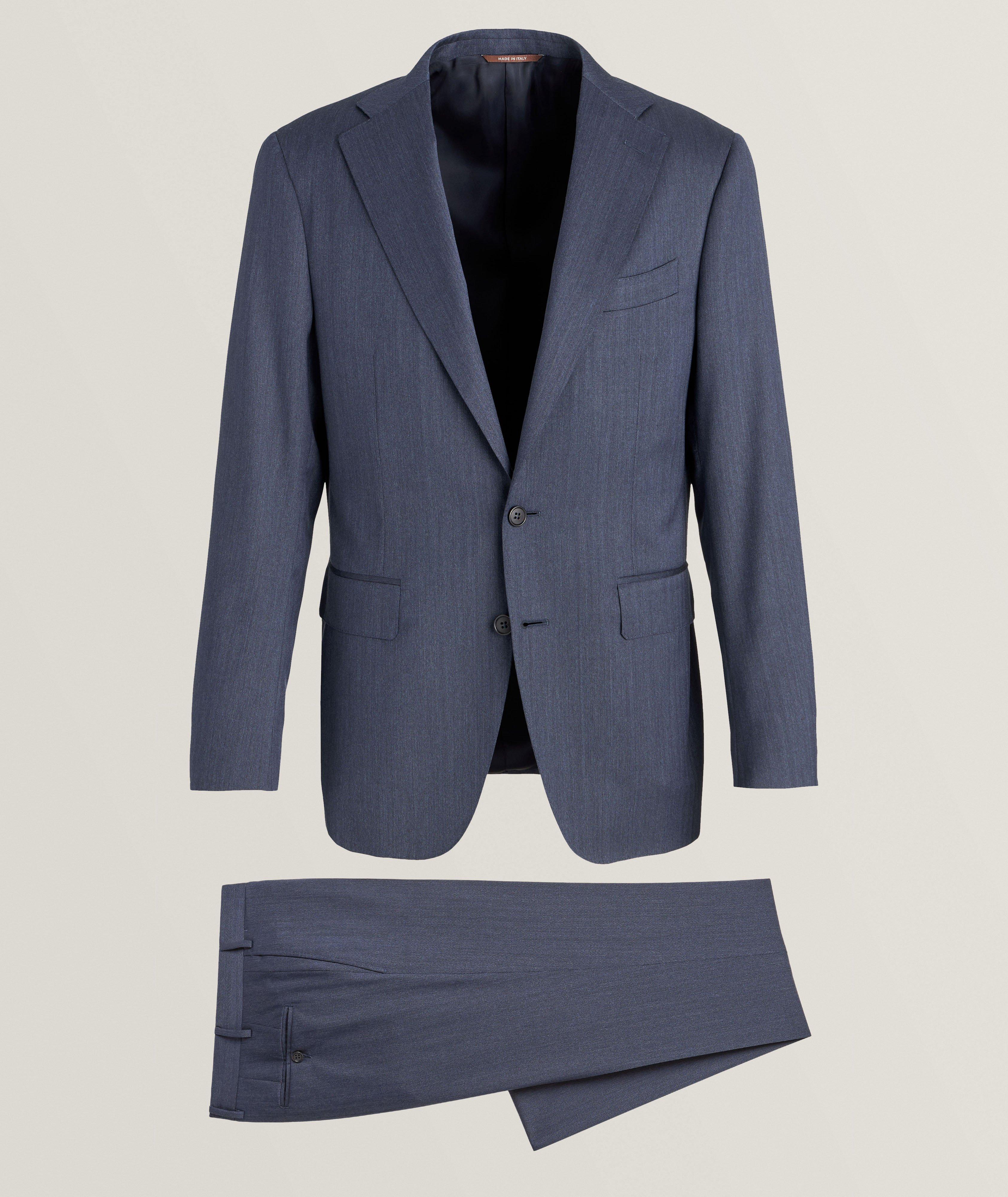 Capri Denim-Effect Wool Suit  image 0