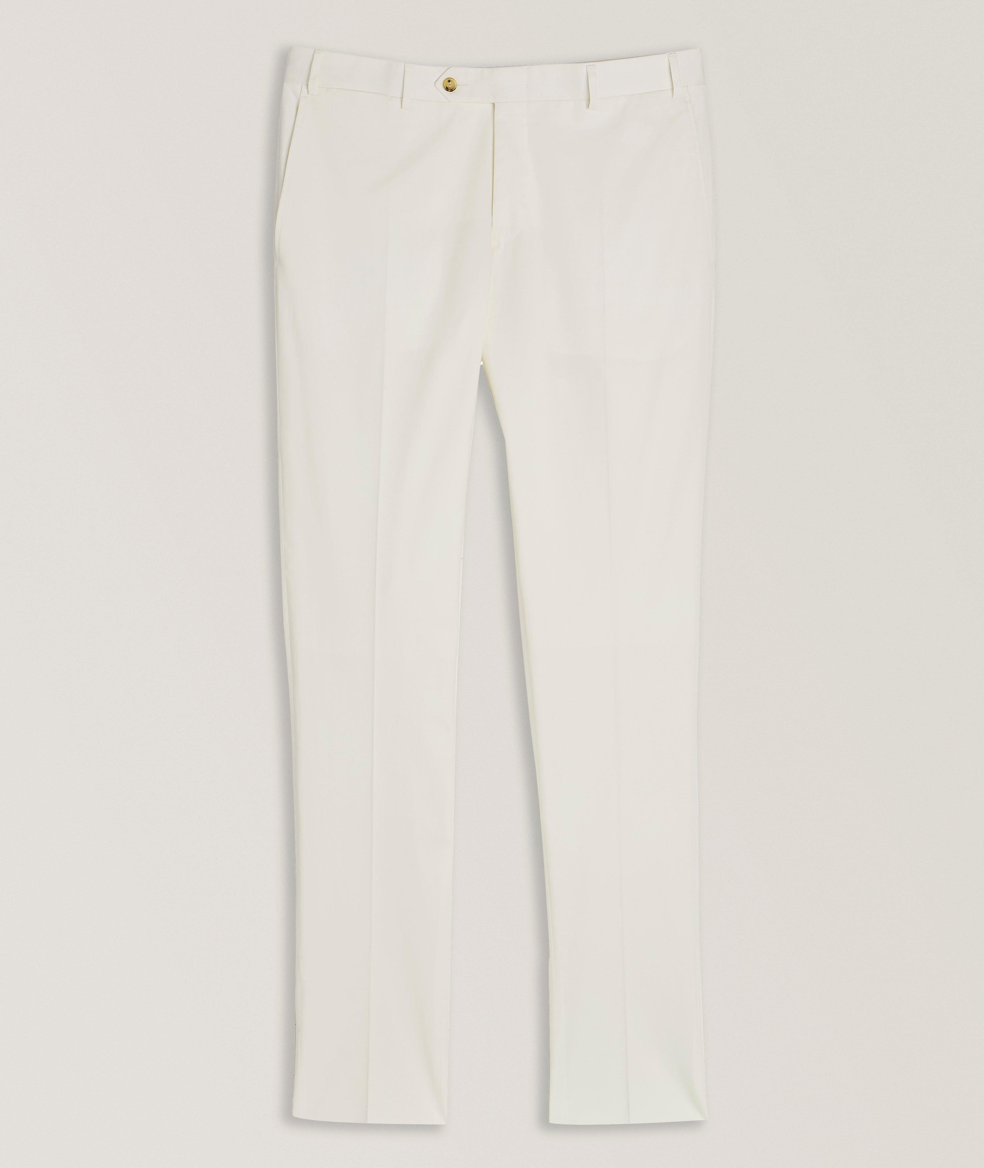 Canali Kei Stretch-Cotton Dress Pants