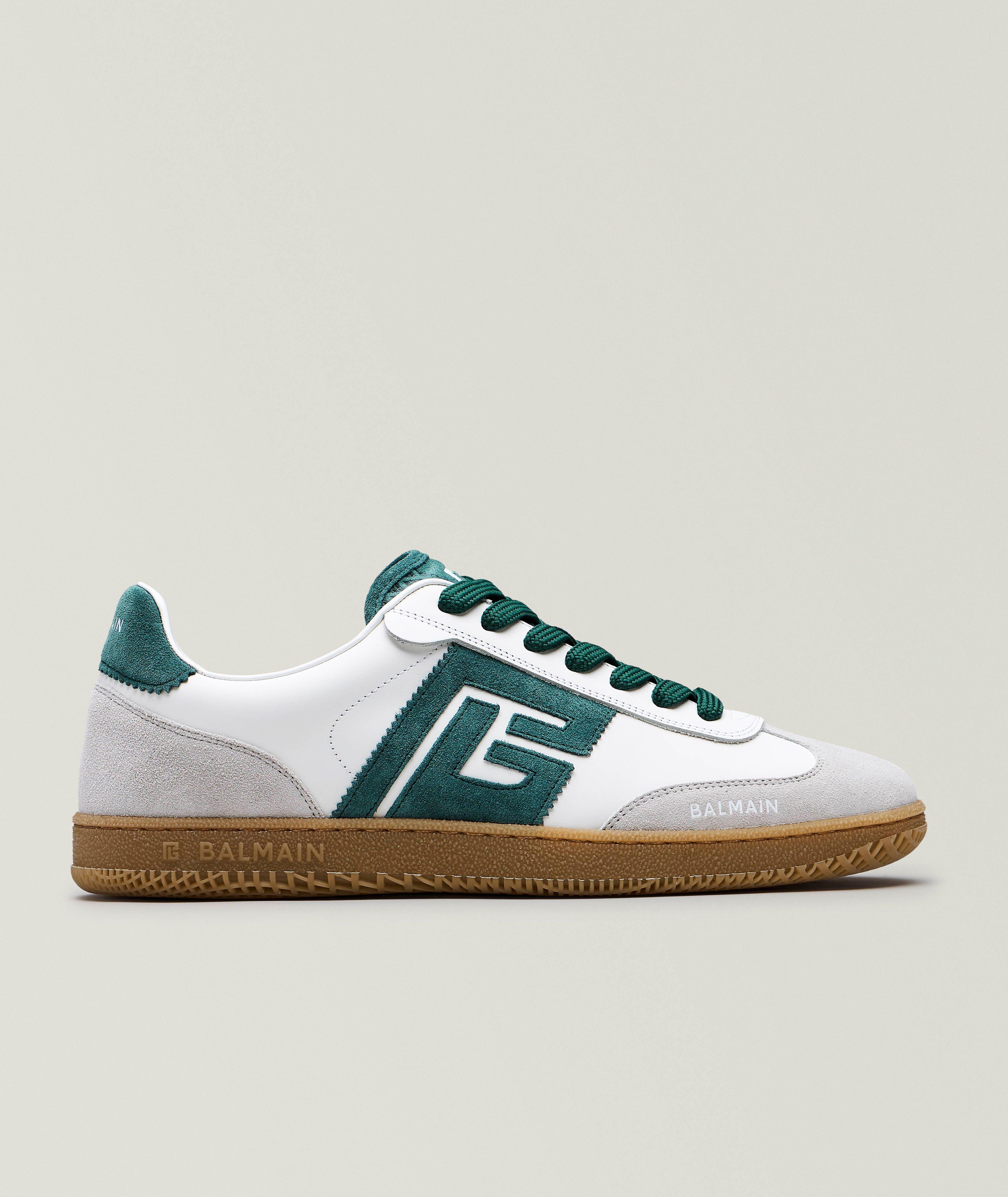 Swan Suede & Smooth Leather Sneakers image 0