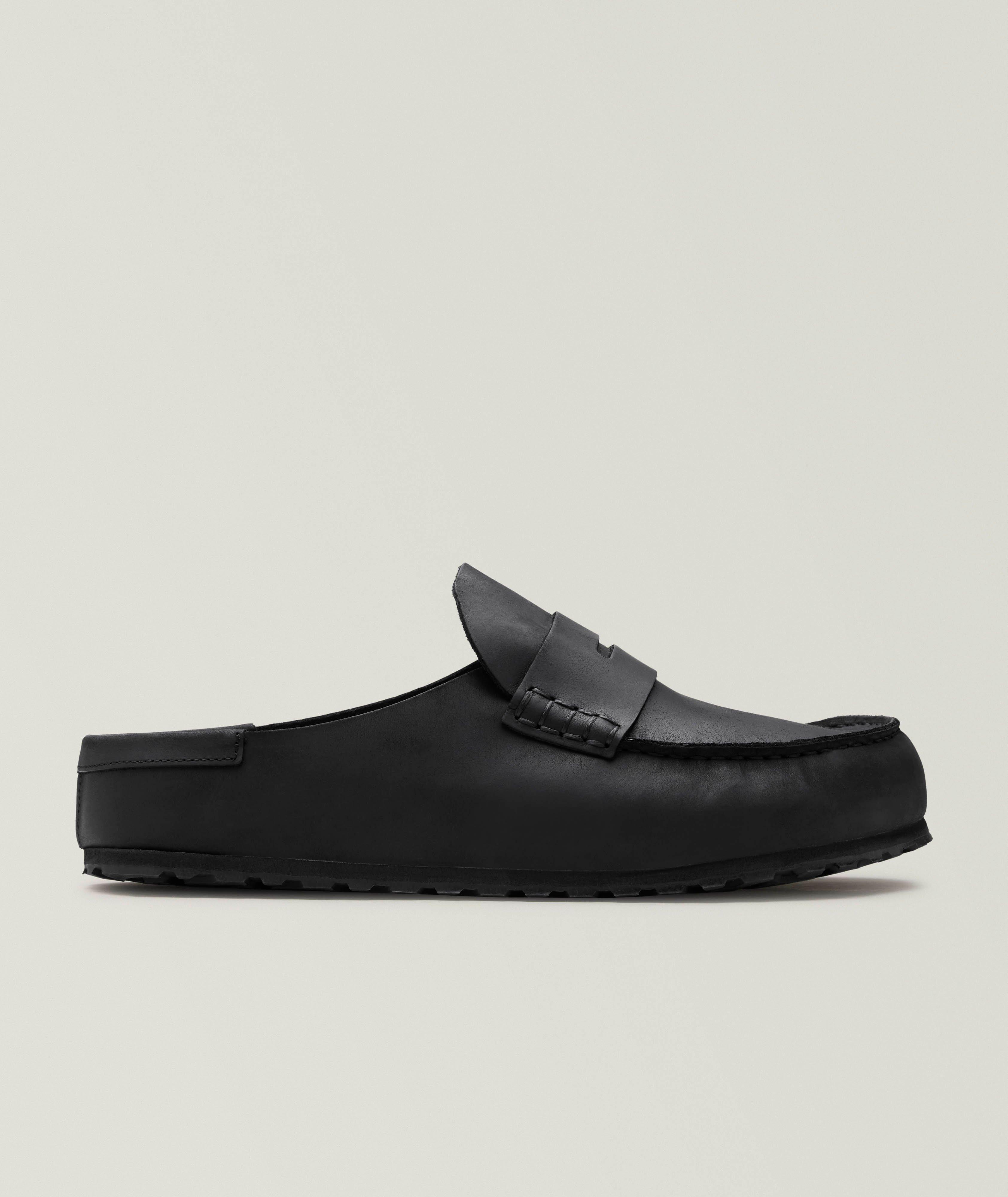 Naples Wrapped Oiled Leather Loafers image 0