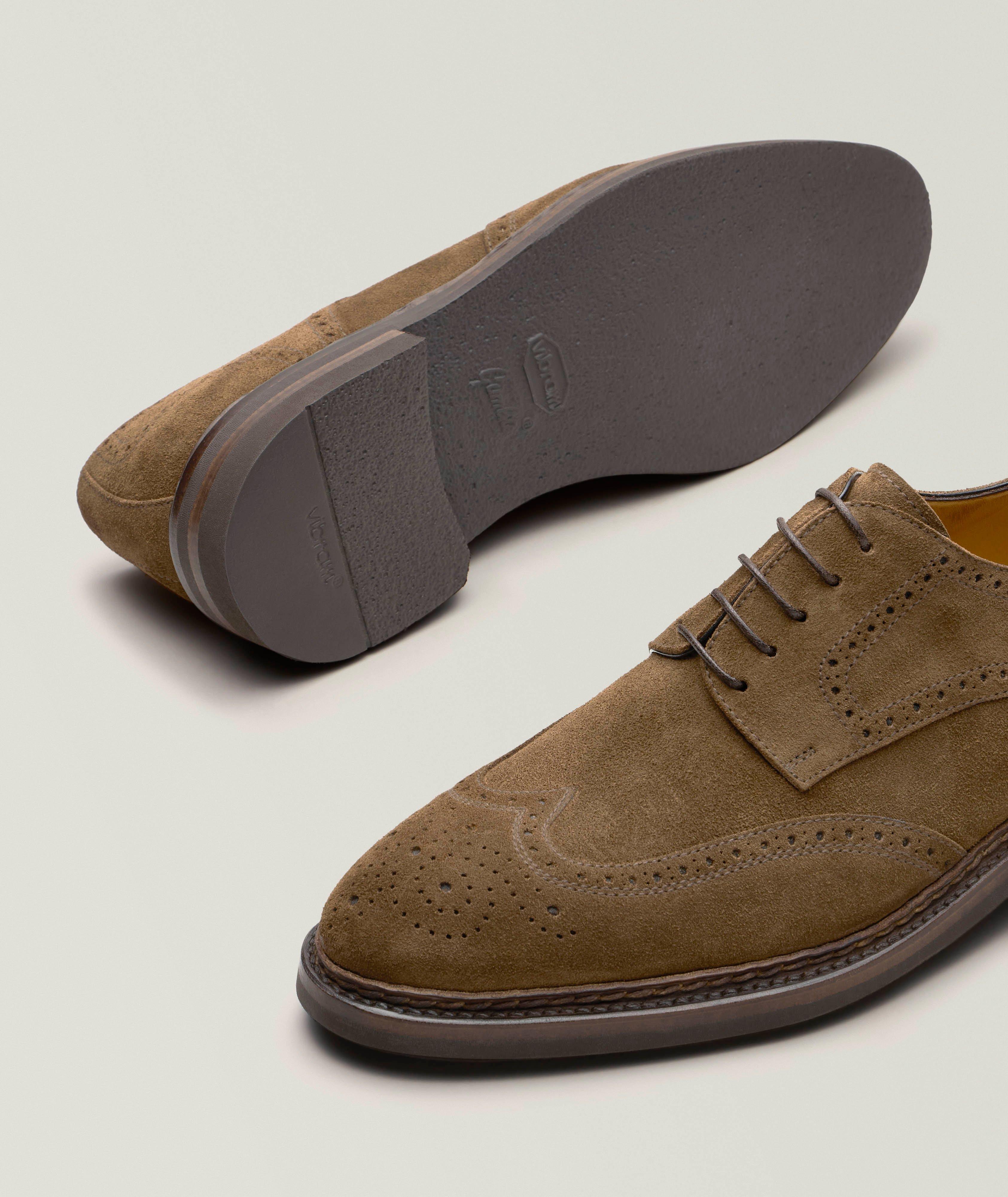 Suede Wingtip Derbies image 3