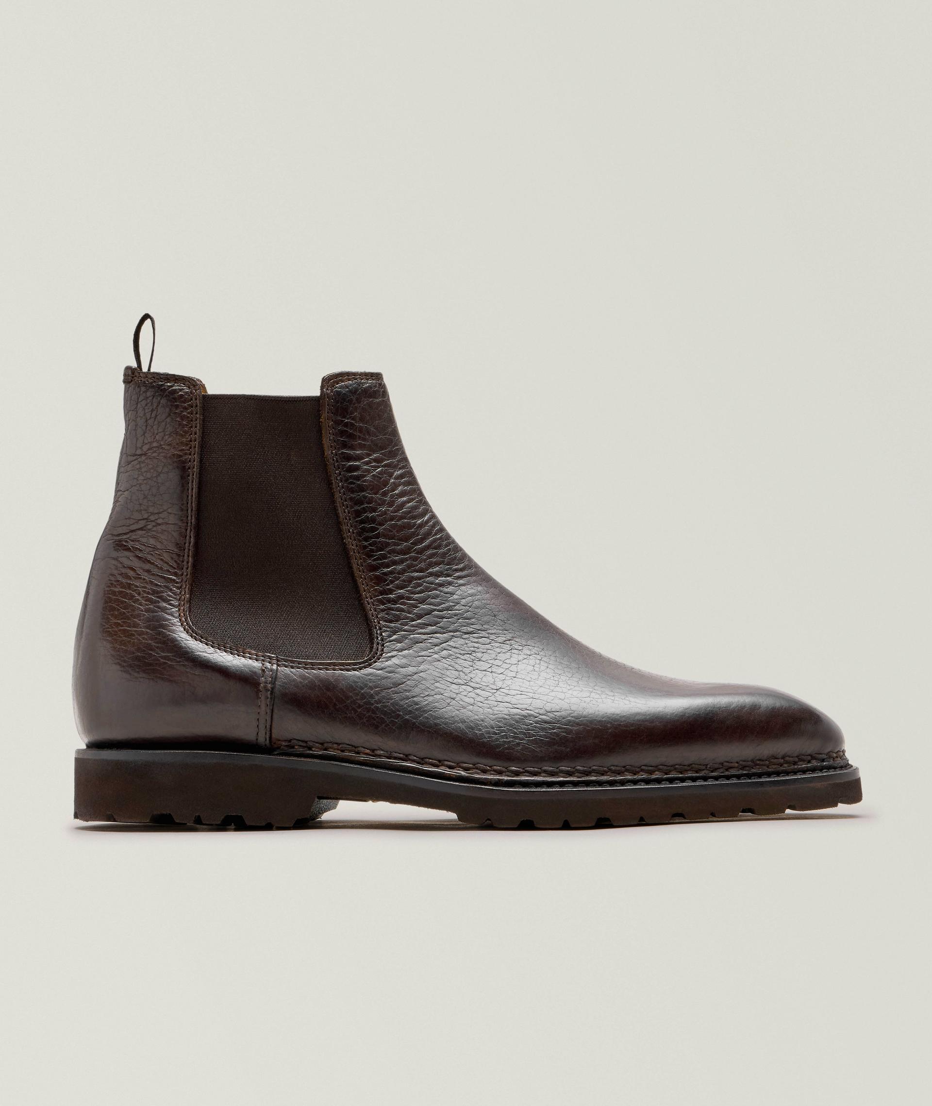 Botte de style Chelsea en cuir image 0