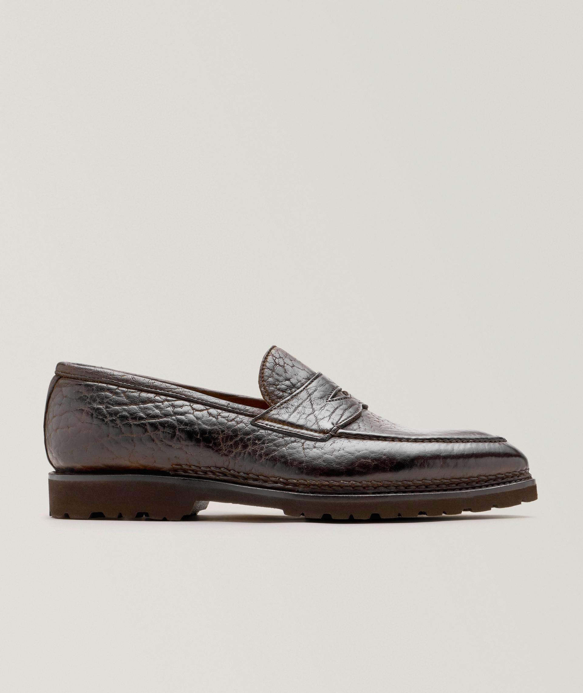 Principe Leather Penny Loafers image 0