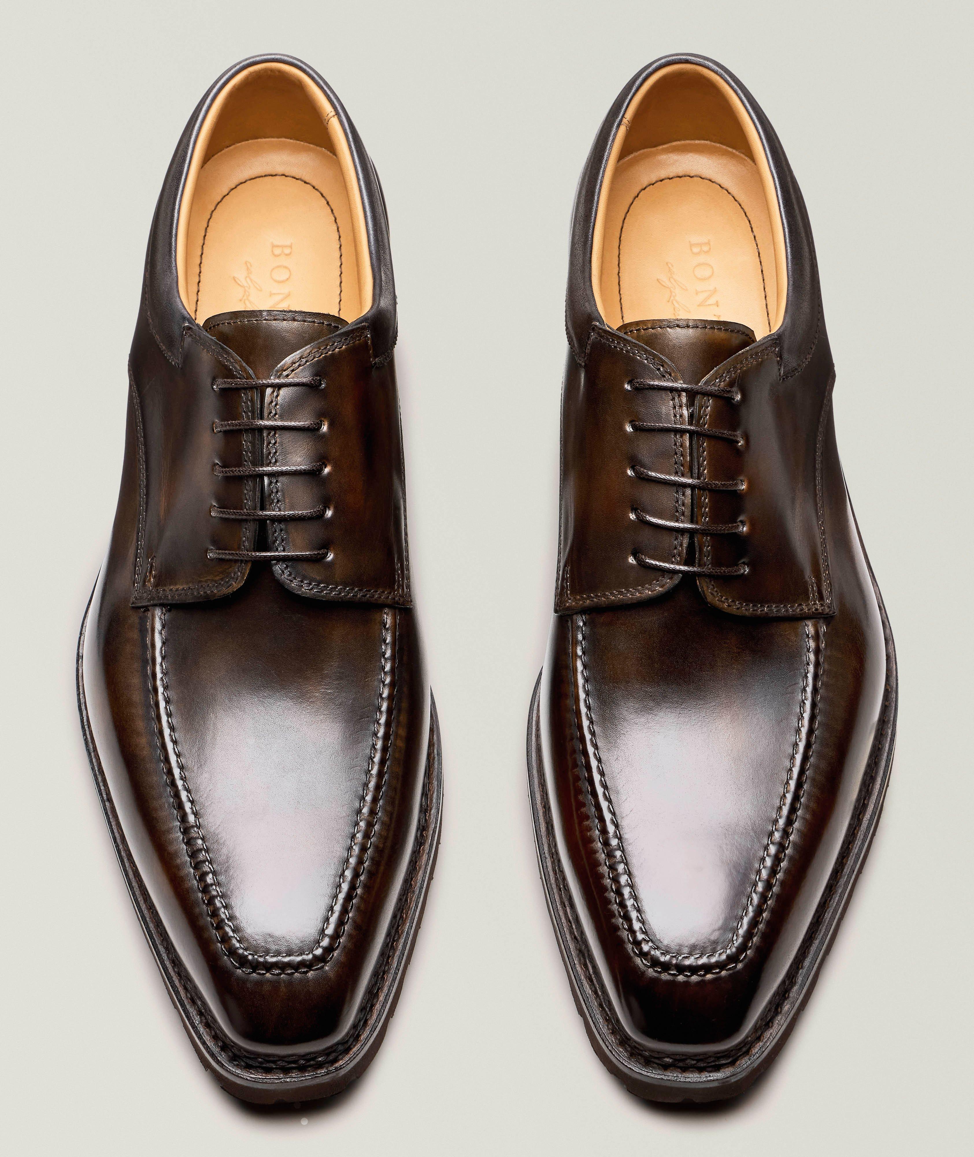 Burnished Leather Derbies image 1