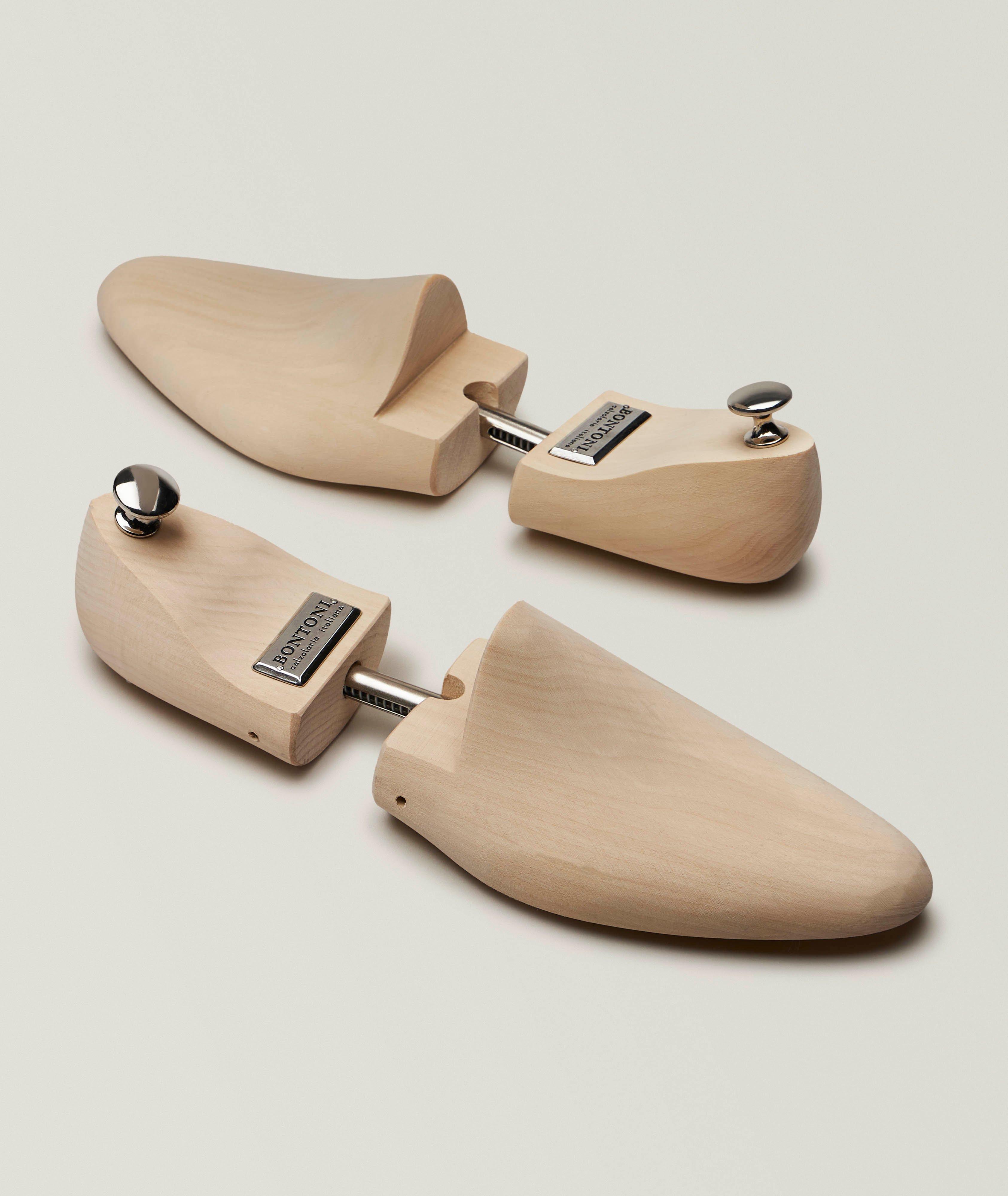 Burnished Leather Split-Toe Loafers image 4