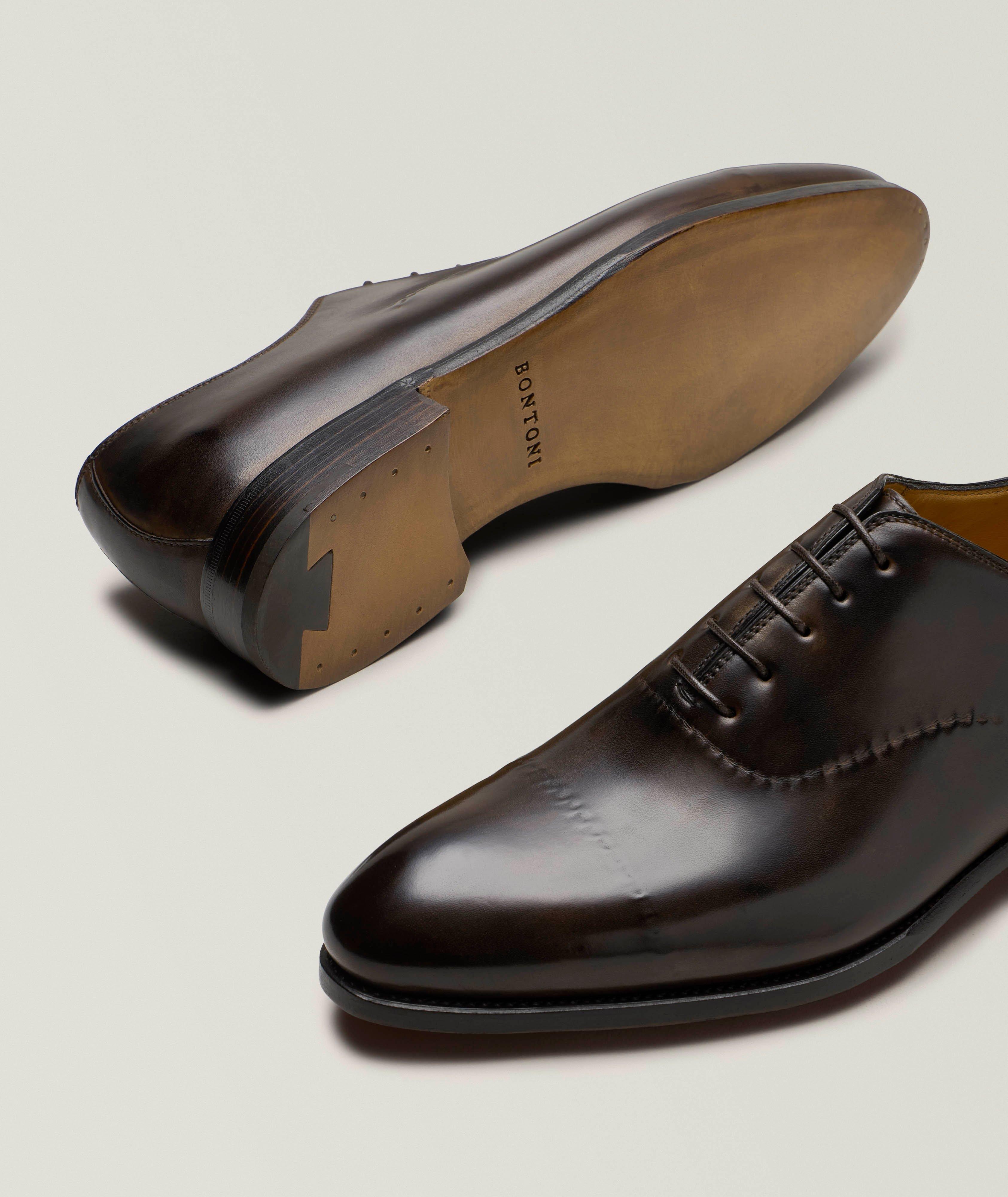 Vittorio Reverse Stitch Leather Oxfords image 3