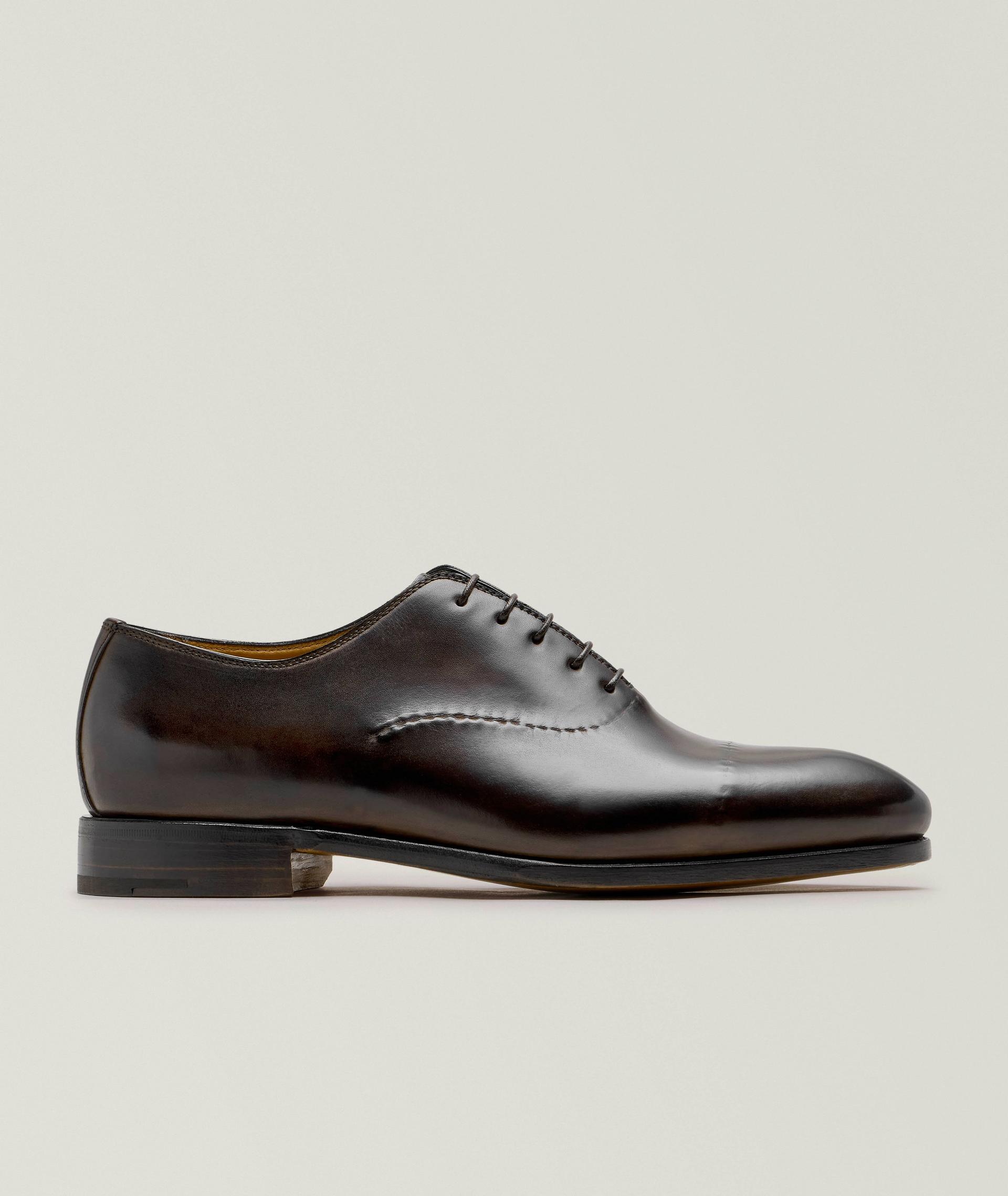 Vittorio Reverse Stitch Leather Oxfords image 0