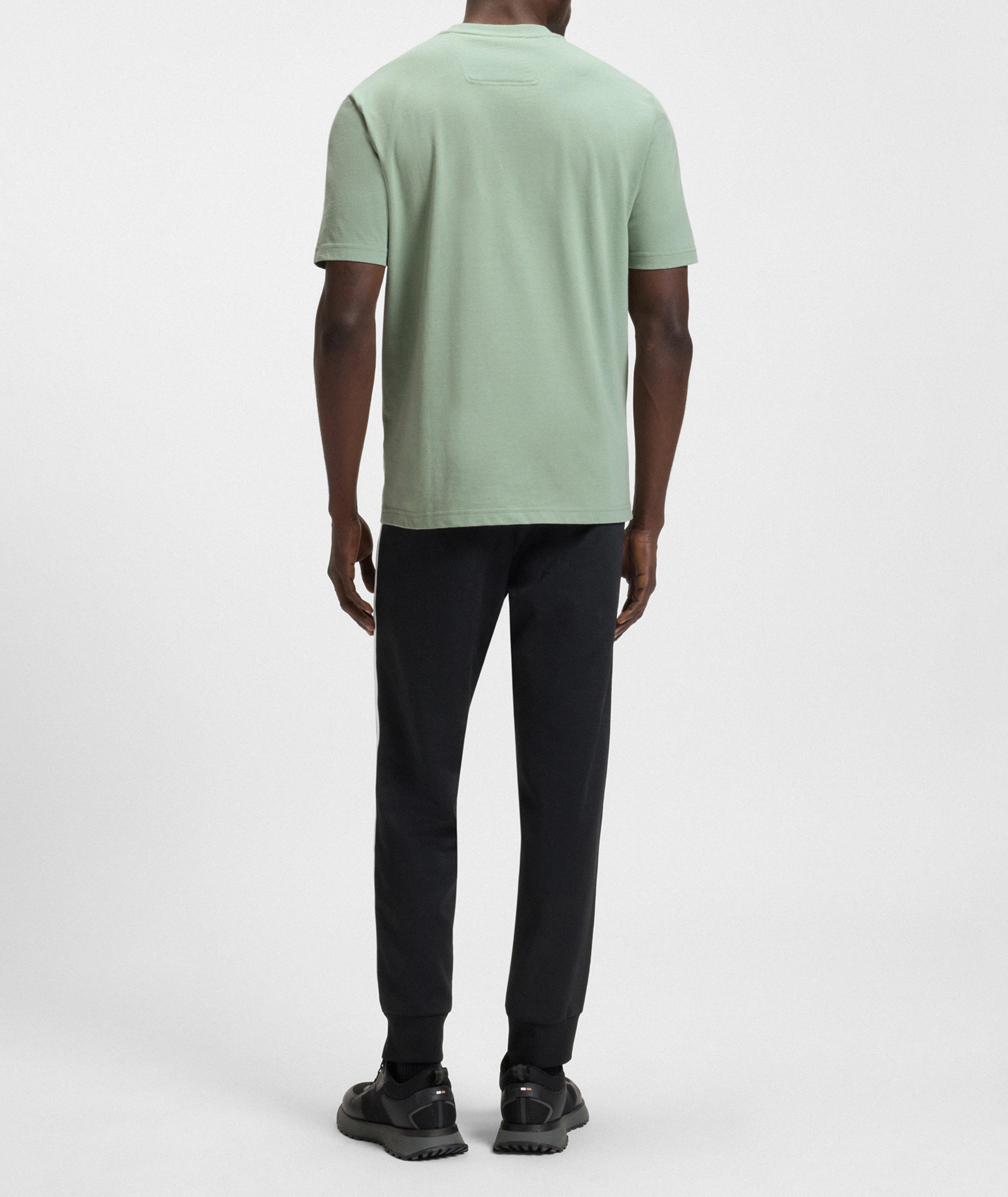 Logo-Print Cotton Crewneck T-Shirt  image 2