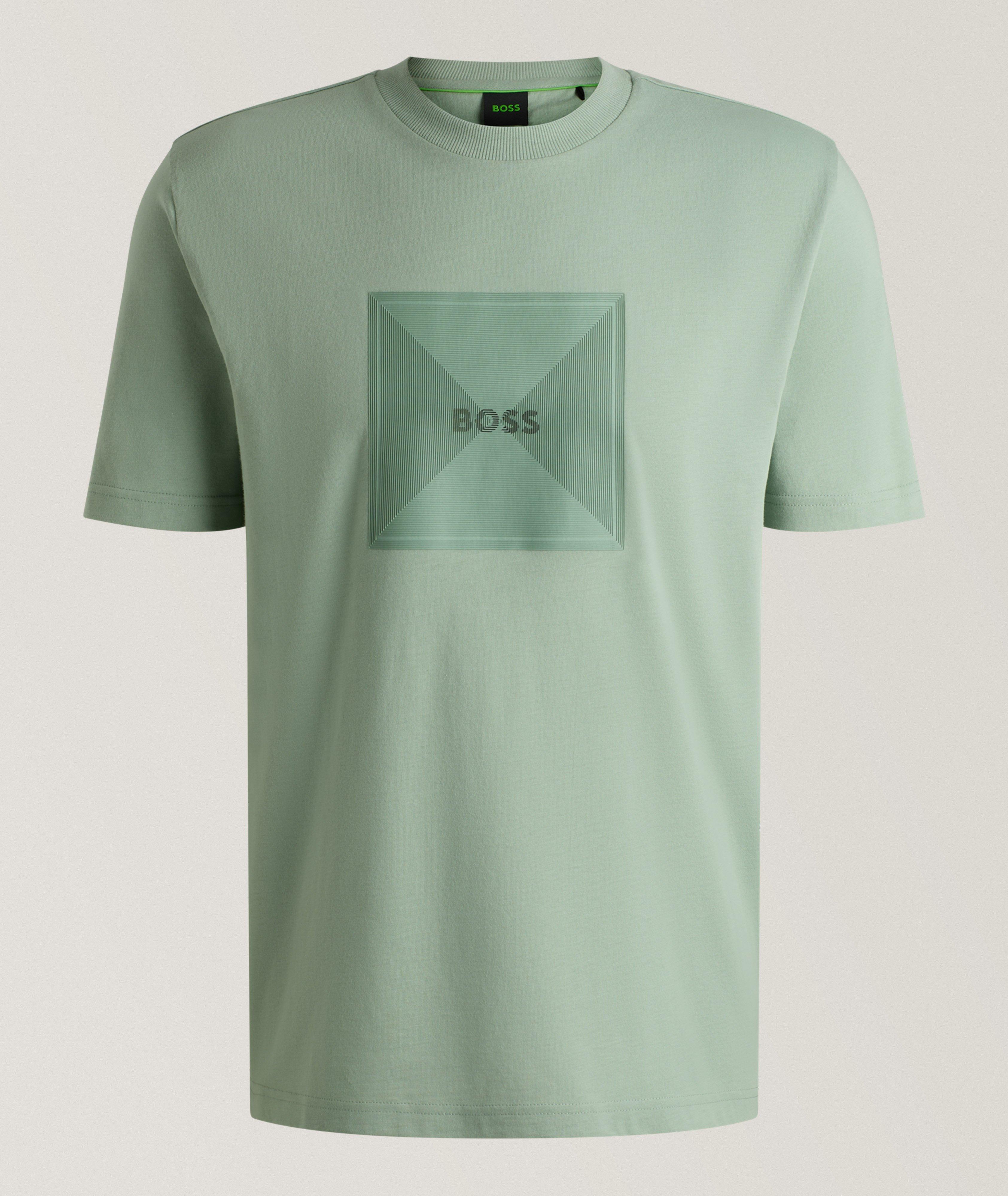 Logo-Print Cotton Crewneck T-Shirt  image 0