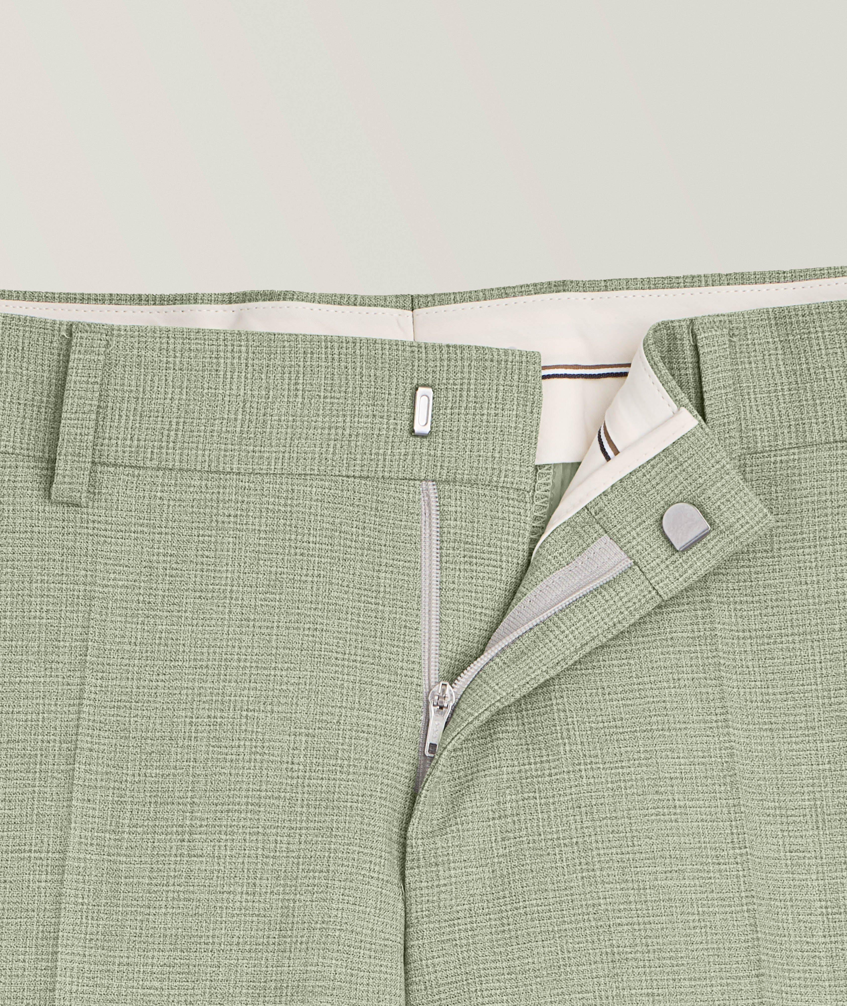 Genius Wool-Blend Tapered Dress Pants image 1