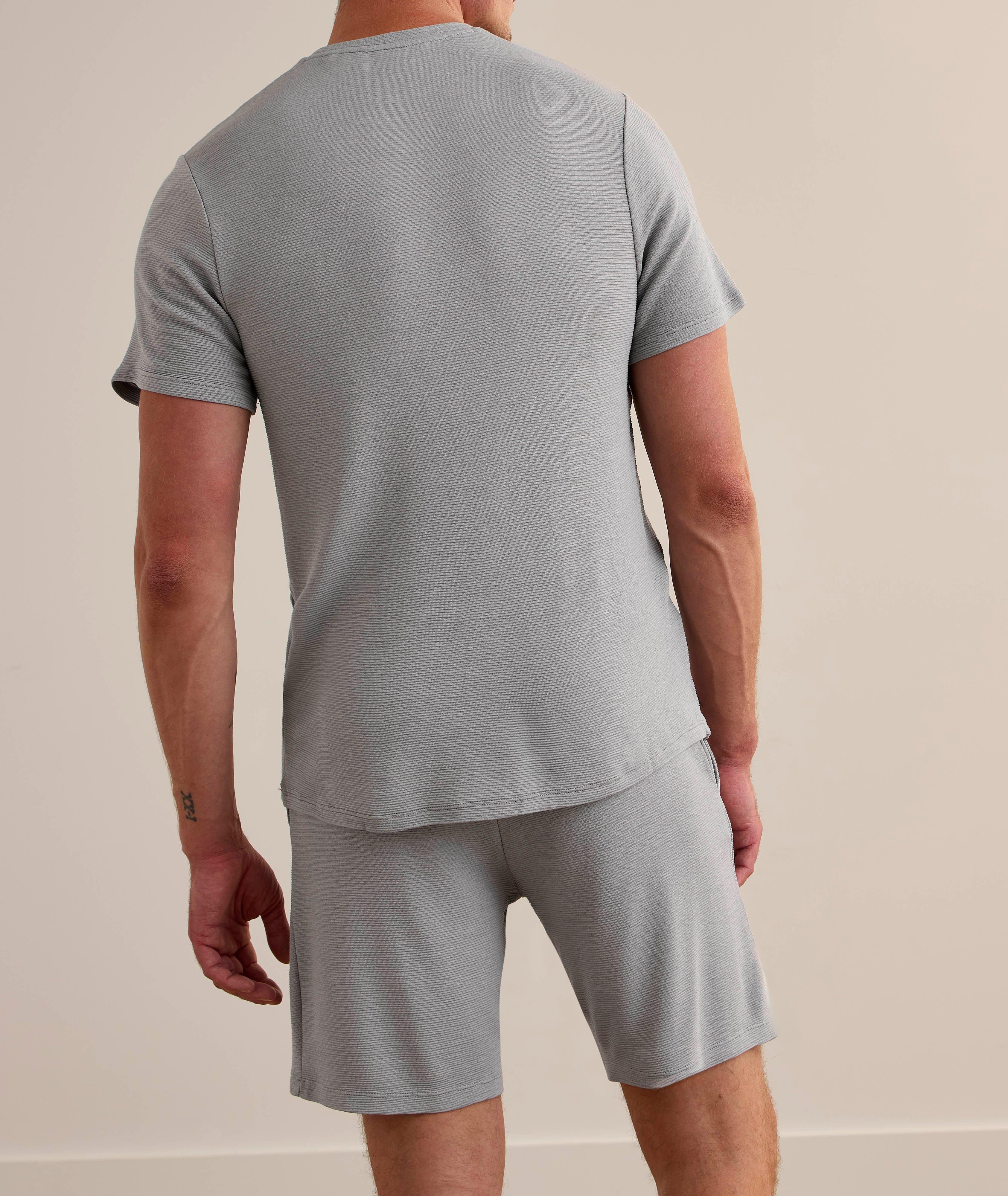 Stretch-Modal Ribbed T-Shirt image 2