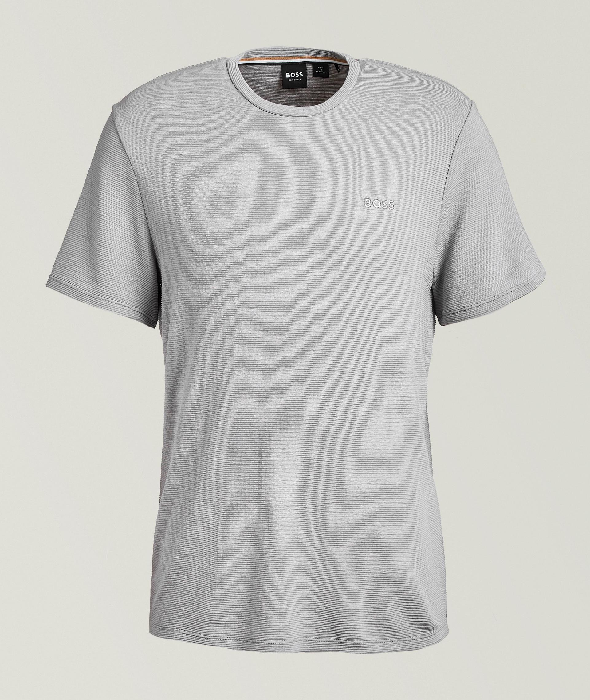 Stretch-Modal Ribbed T-Shirt image 0