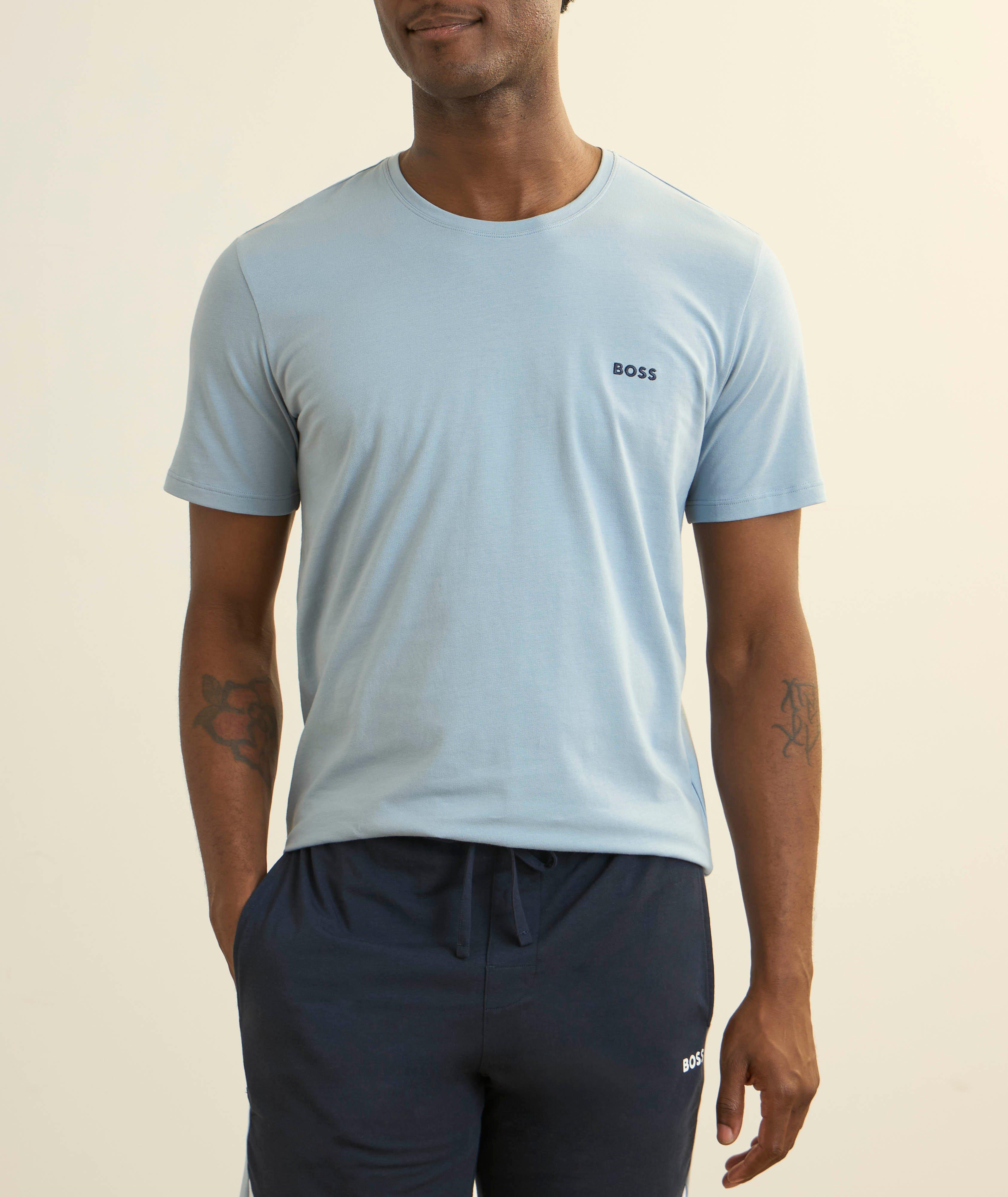 Stretch-Cotton Logo T-Shirt image 1