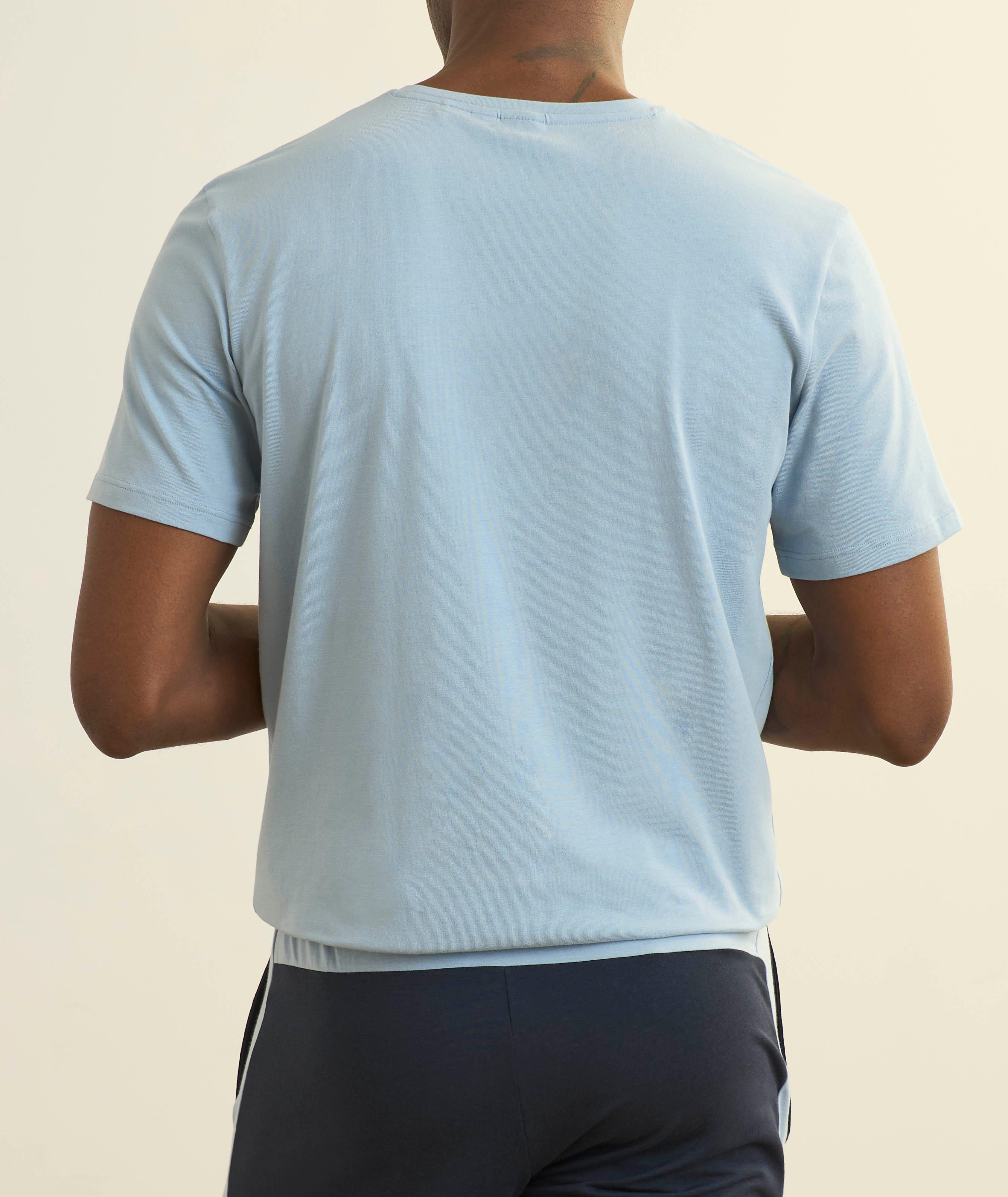 Stretch-Cotton Logo T-Shirt image 2