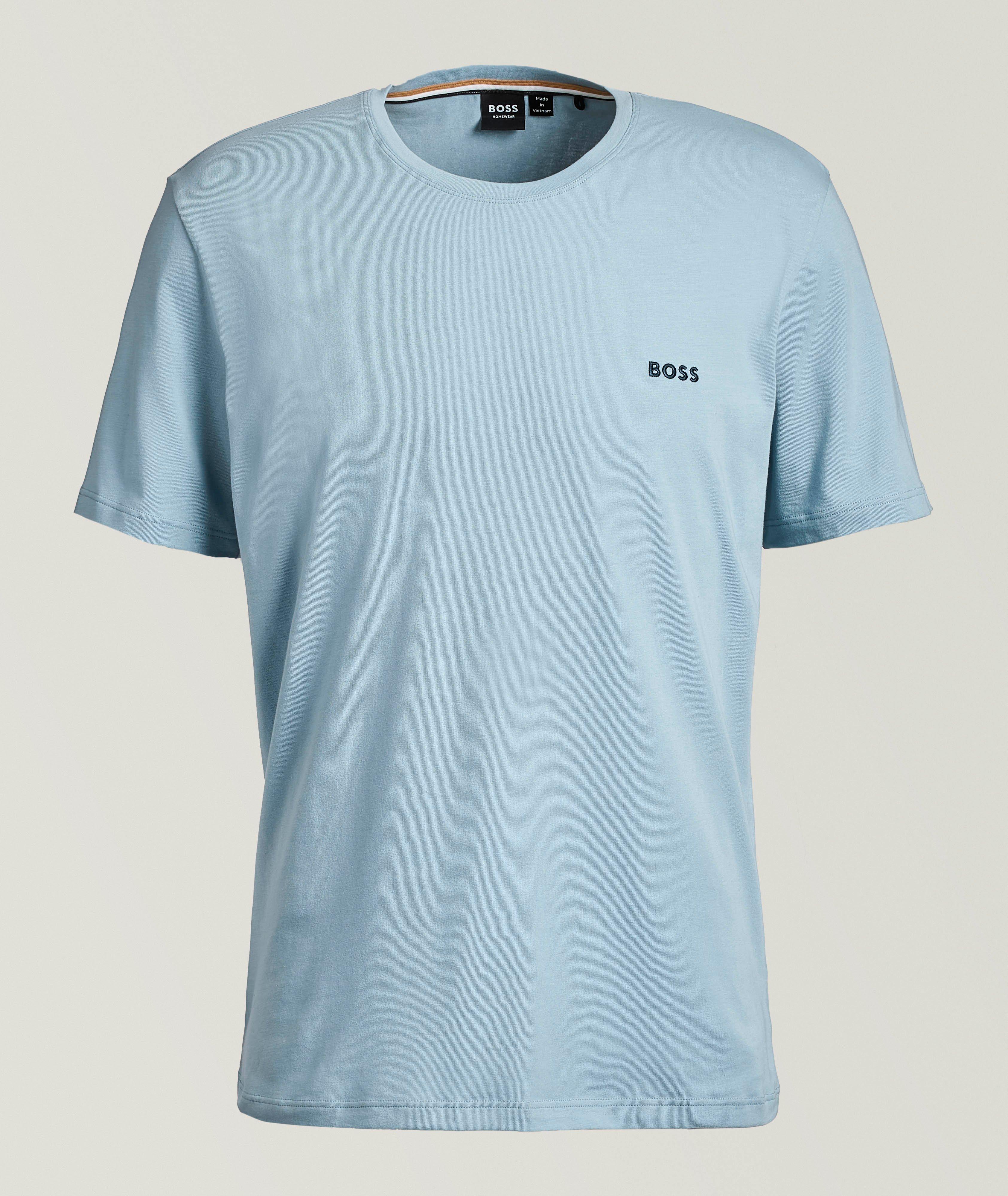 Stretch-Cotton Logo T-Shirt image 0