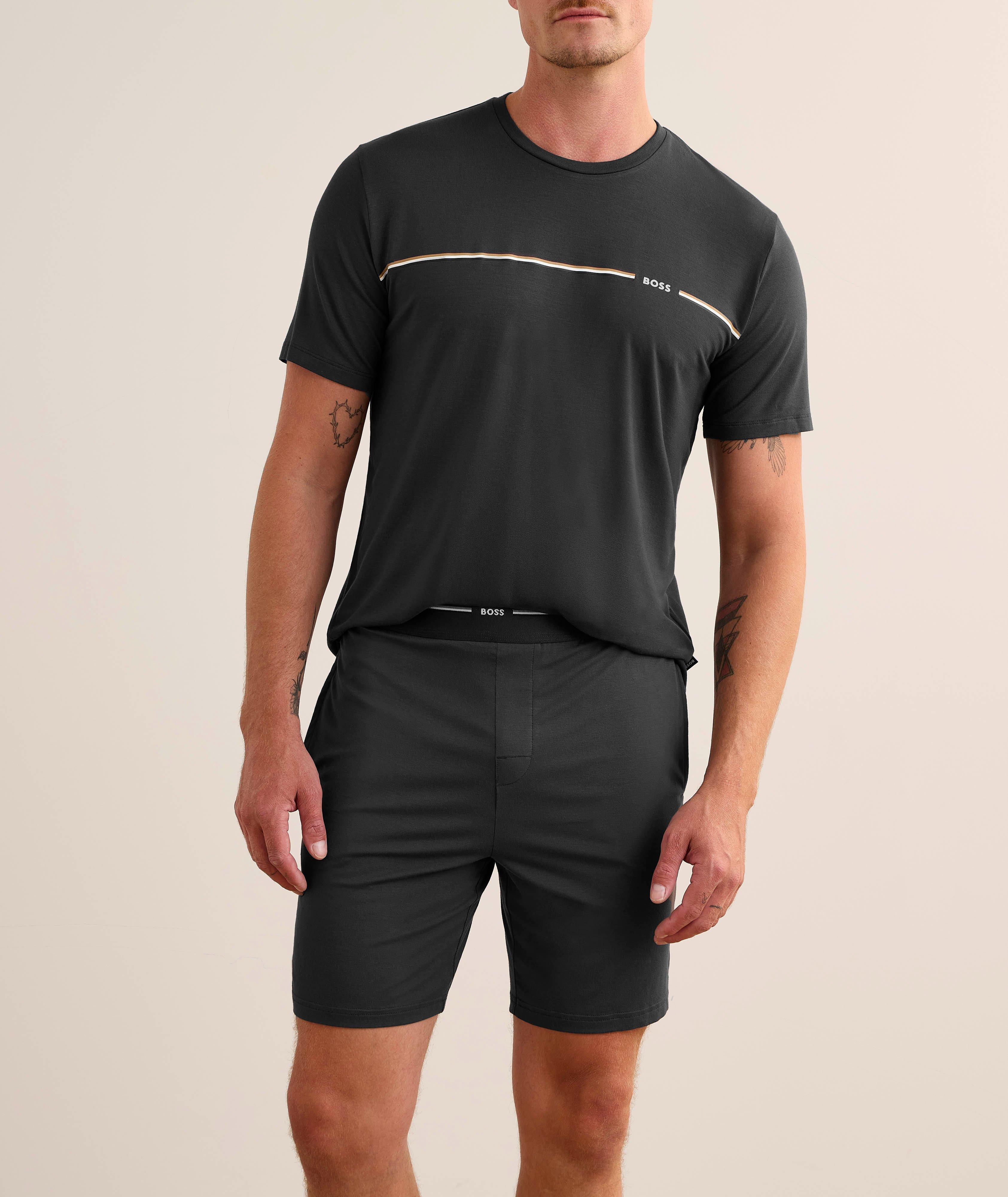 Bamboo T-Shirt & Short Pajama Set image 1