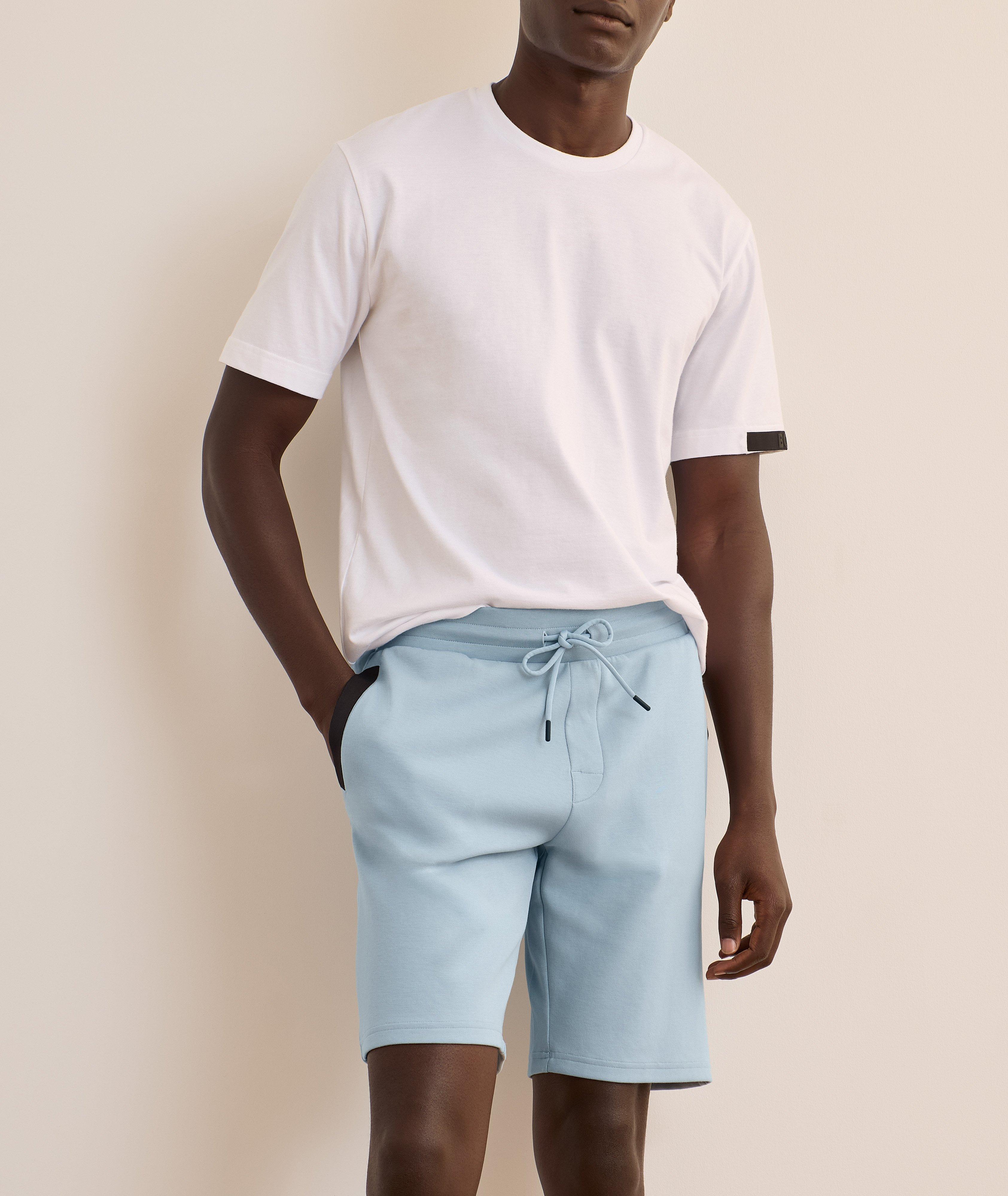 Short sport en coton extensible image 4