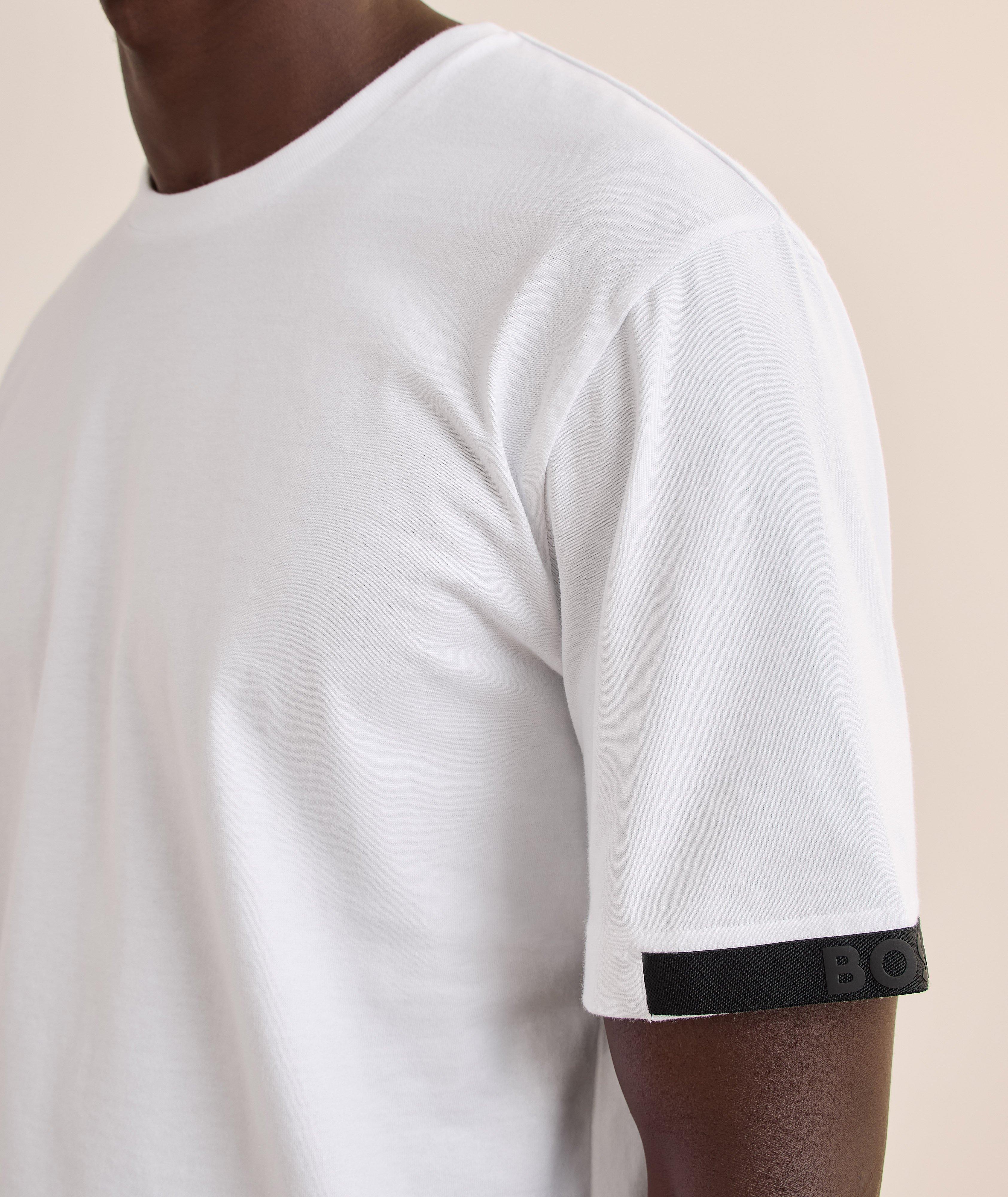 Logo Cotton Crewneck T-Shirt image 3