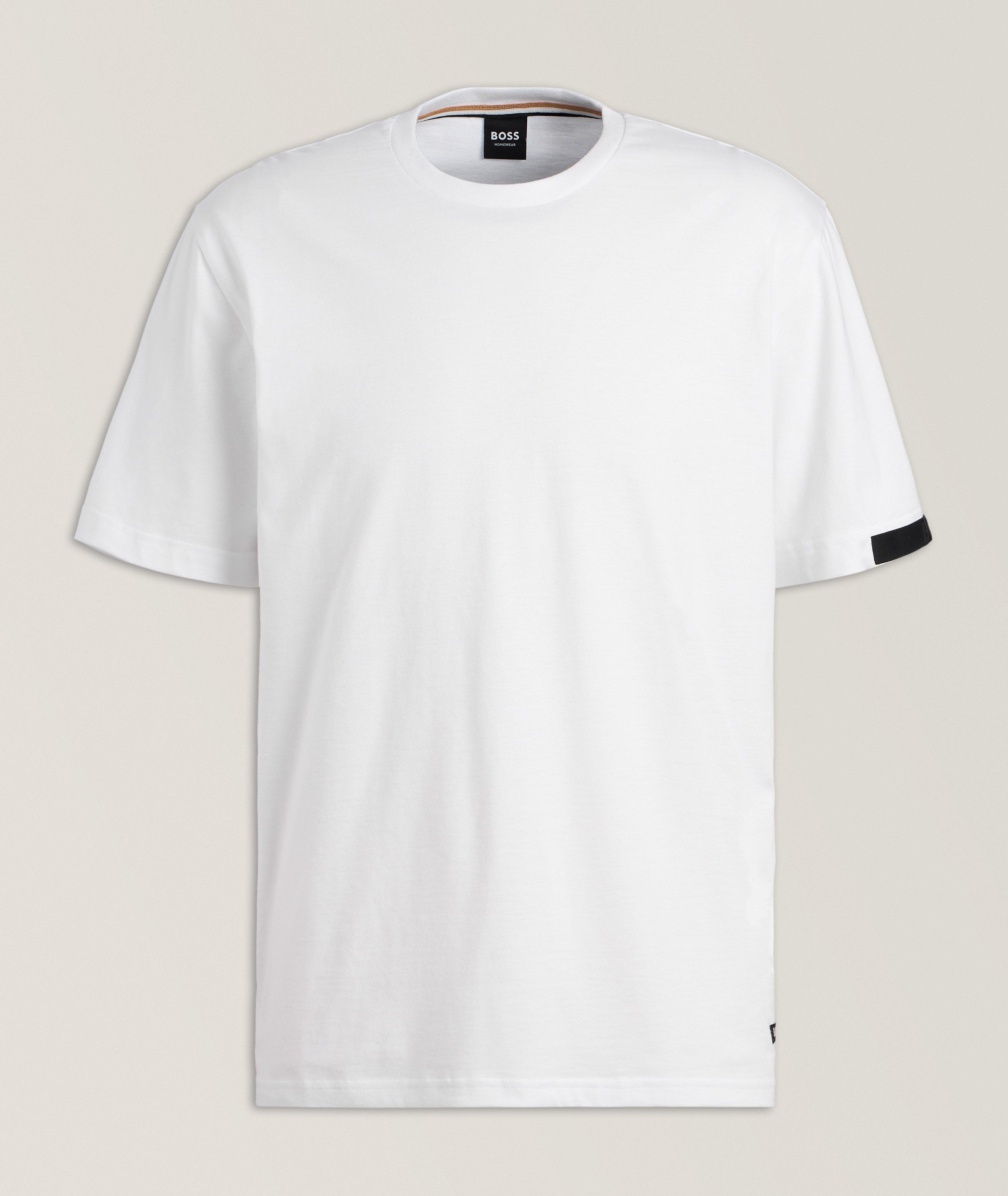 Logo Cotton Crewneck T-Shirt image 0