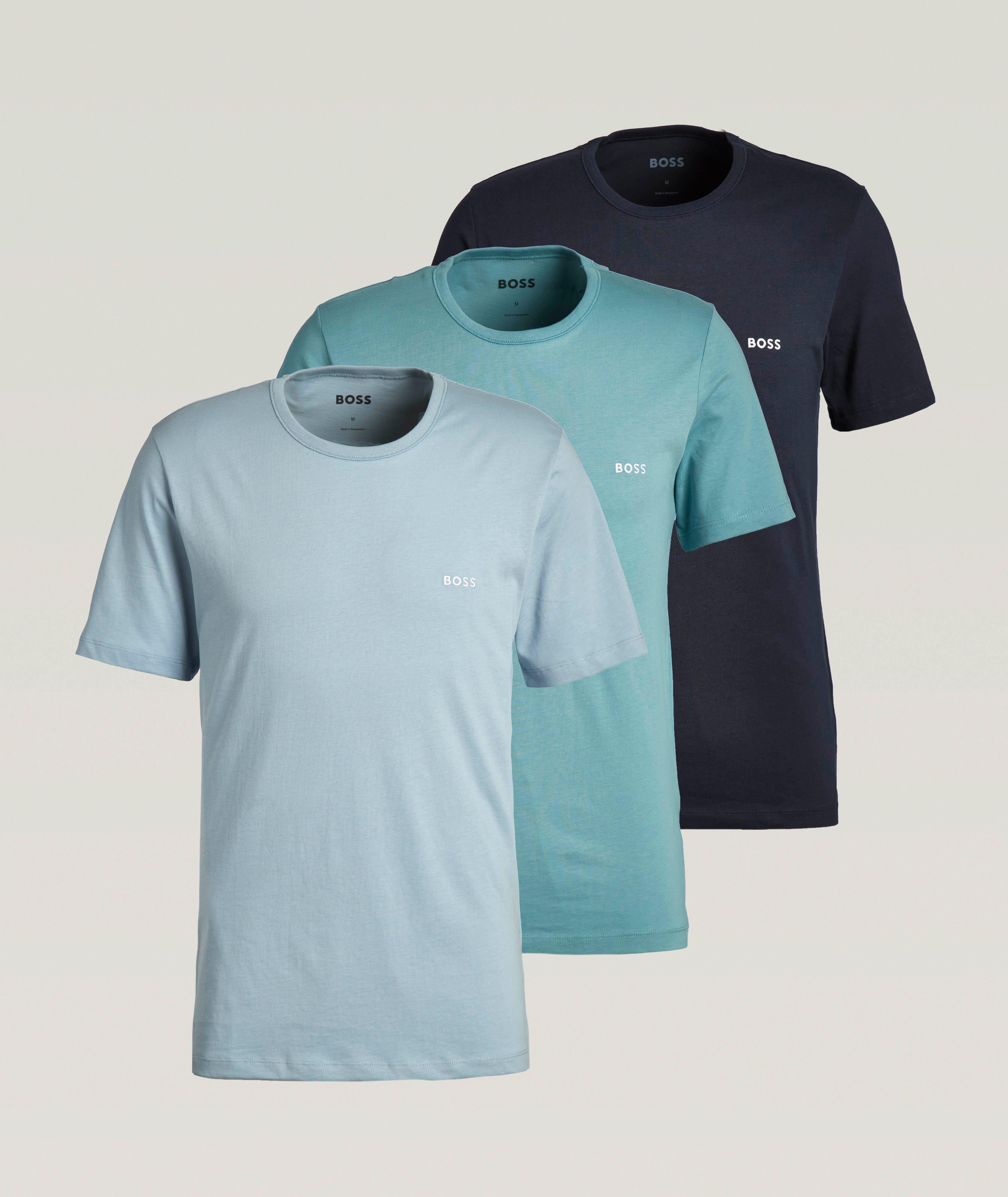 Three-Pack Cotton Crewneck T-Shirt  image 0