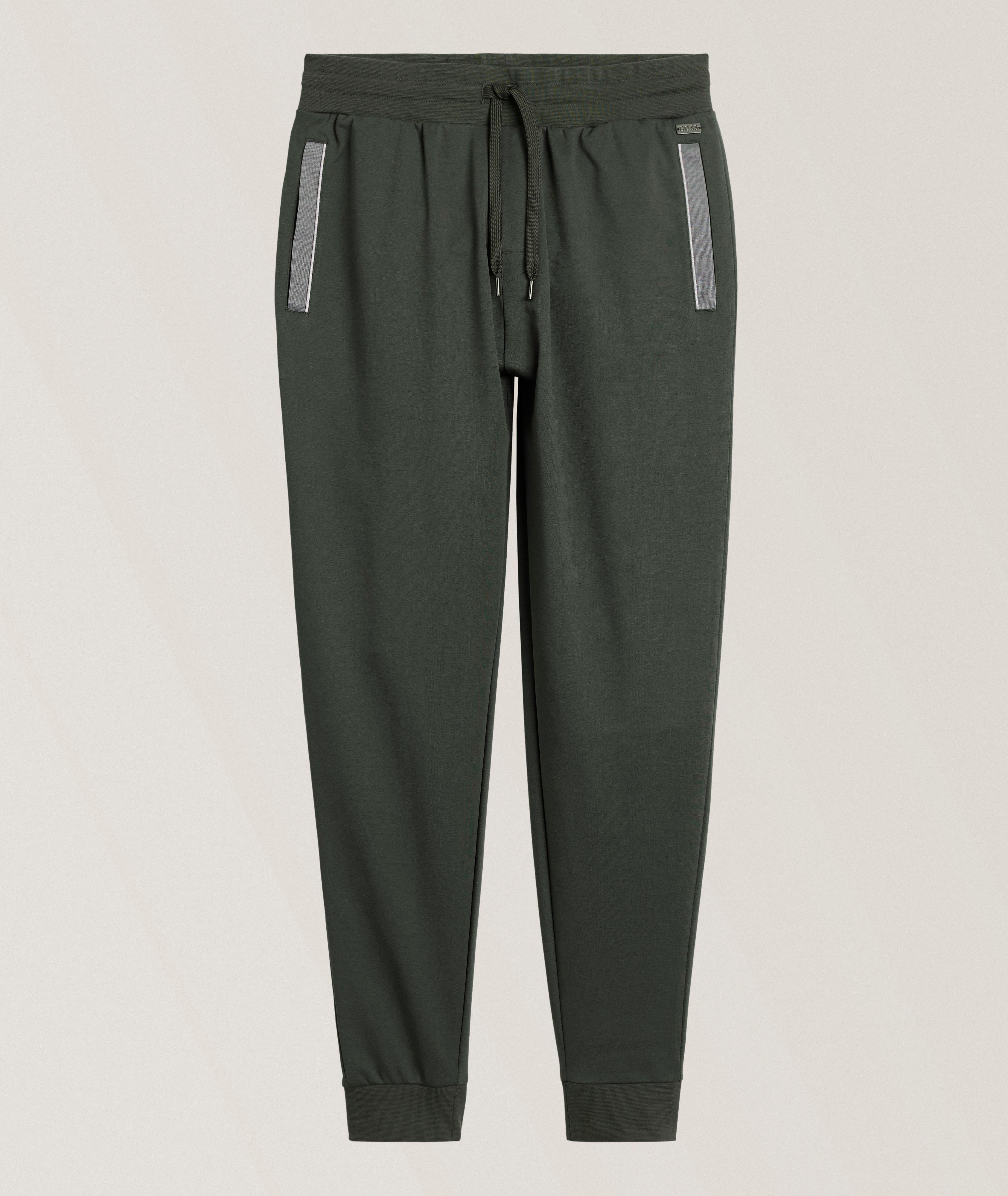 Cotton-Blend Tracksuit Pants image 0