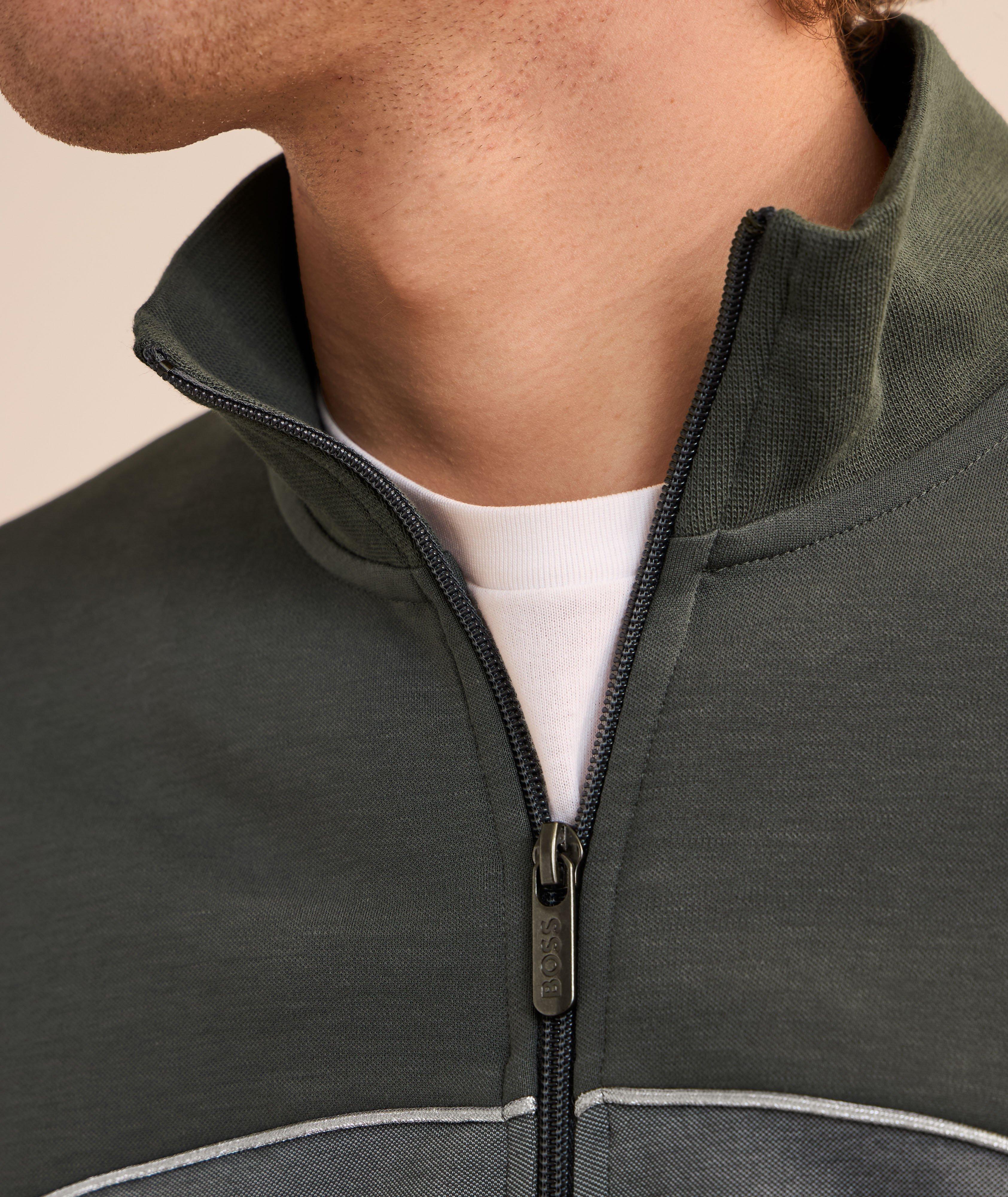 Metallic Piping Tracksuit Jacket image 3