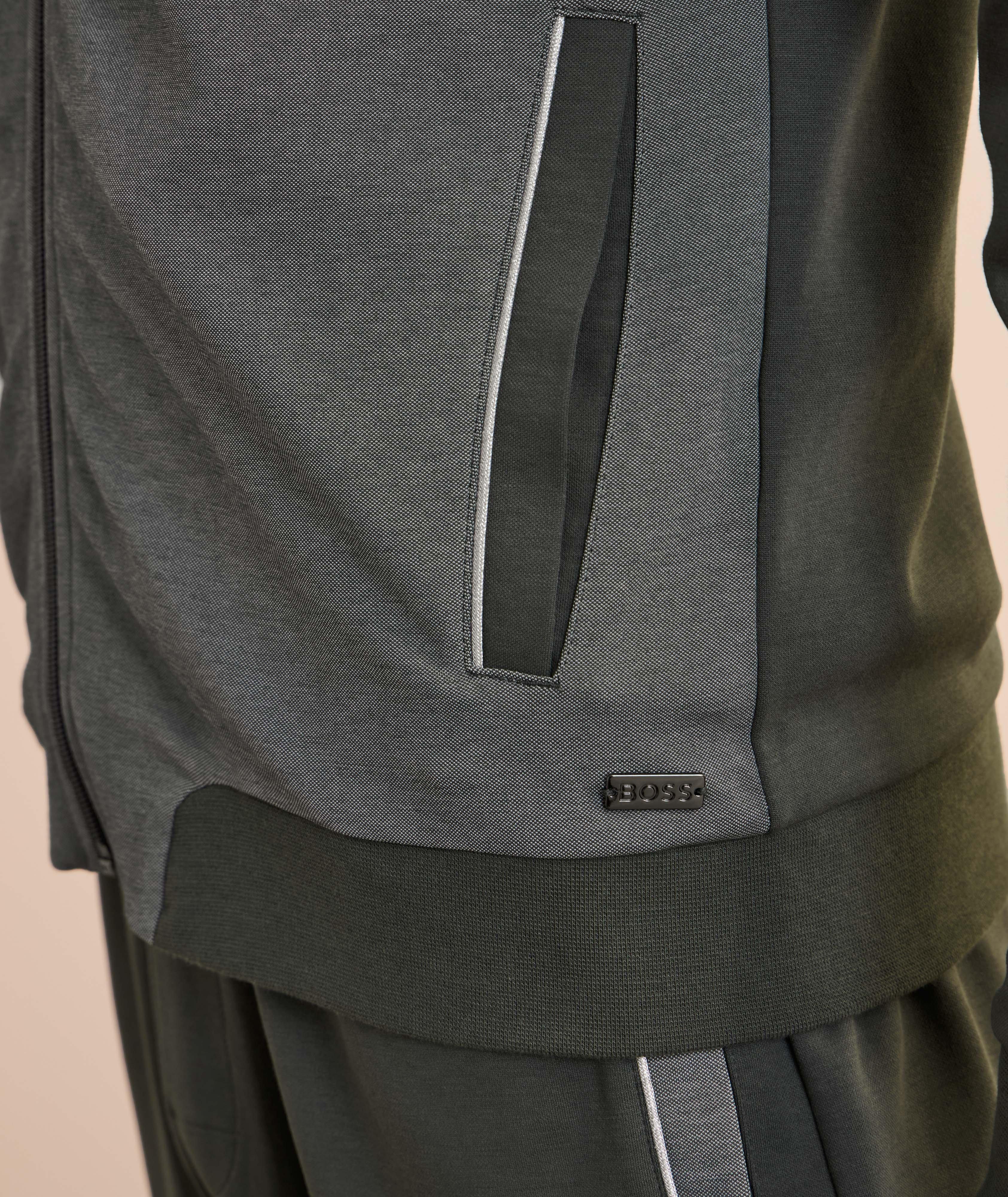 Metallic Piping Tracksuit Jacket image 4