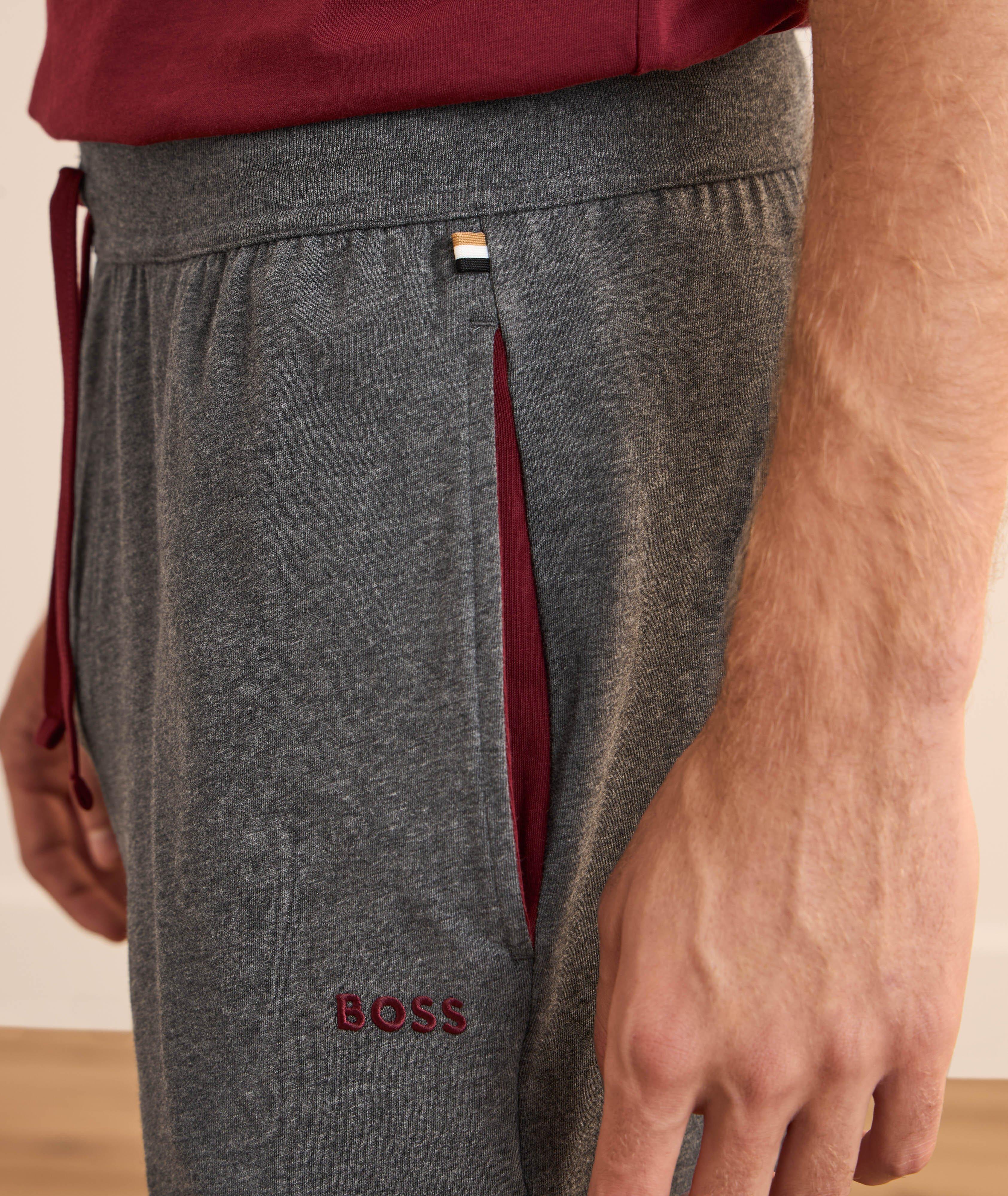 Logo Stretch-Cotton Joggers image 3