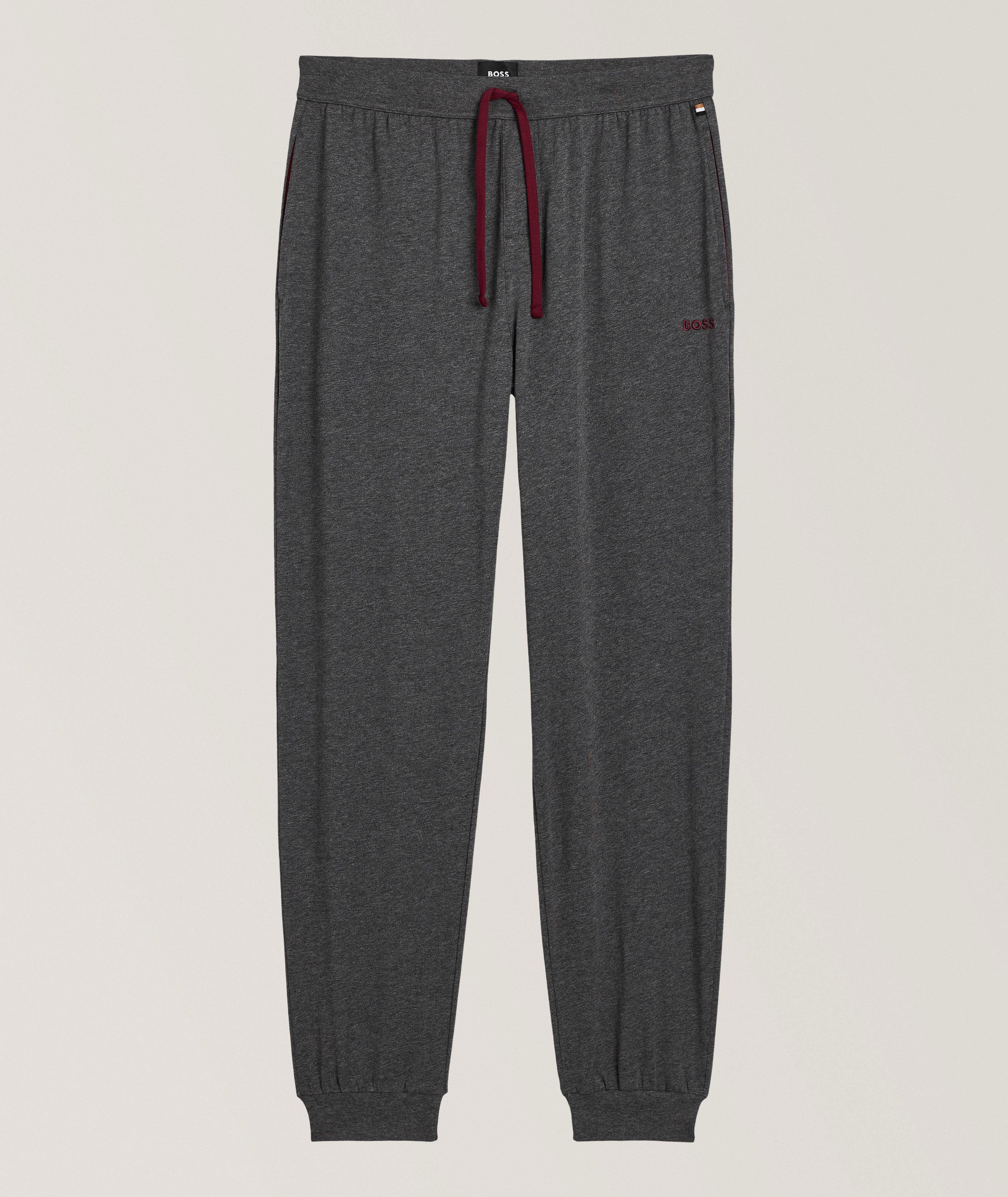 Logo Stretch-Cotton Joggers image 0