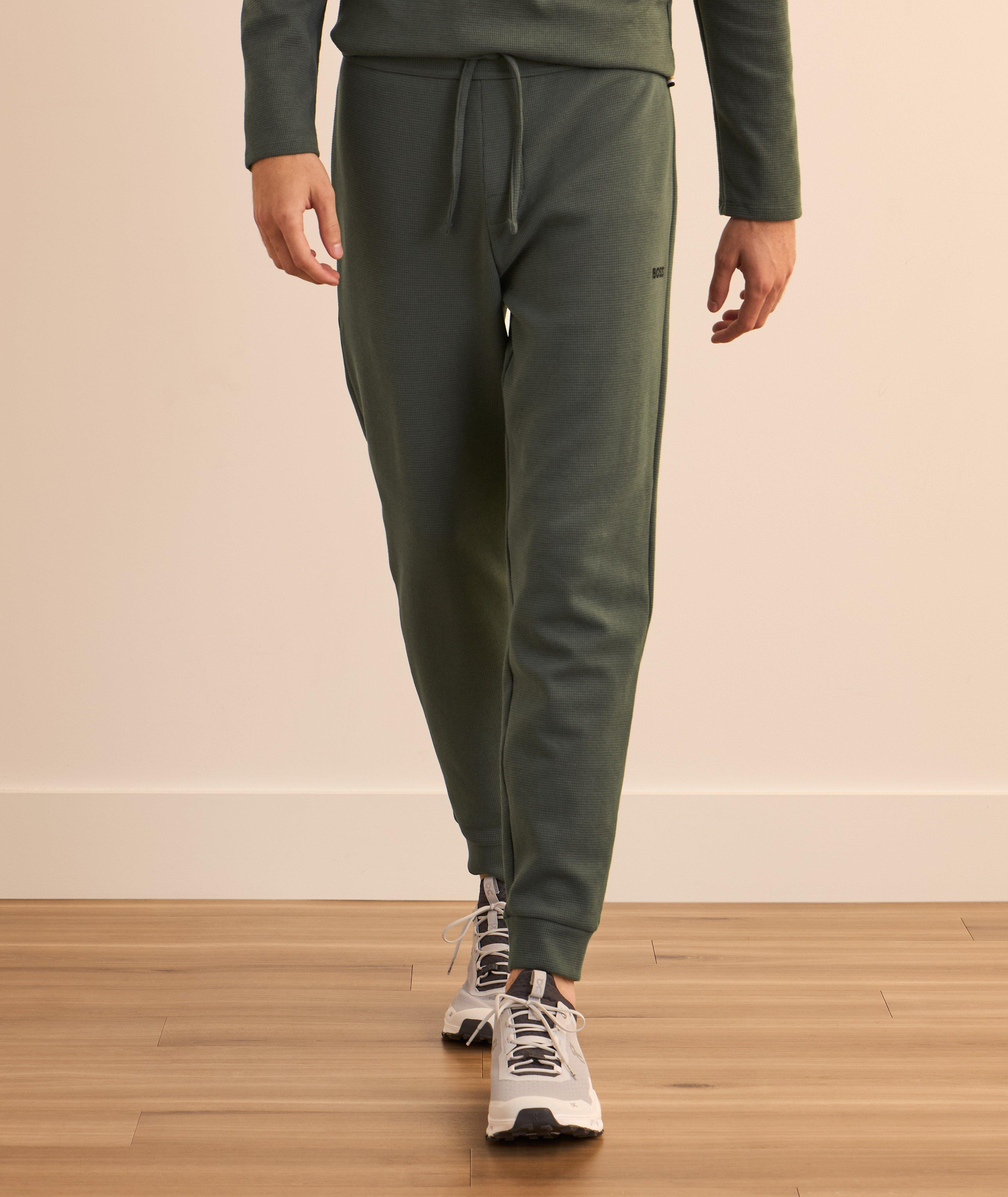 Pantalon sport en mélange de coton image 1