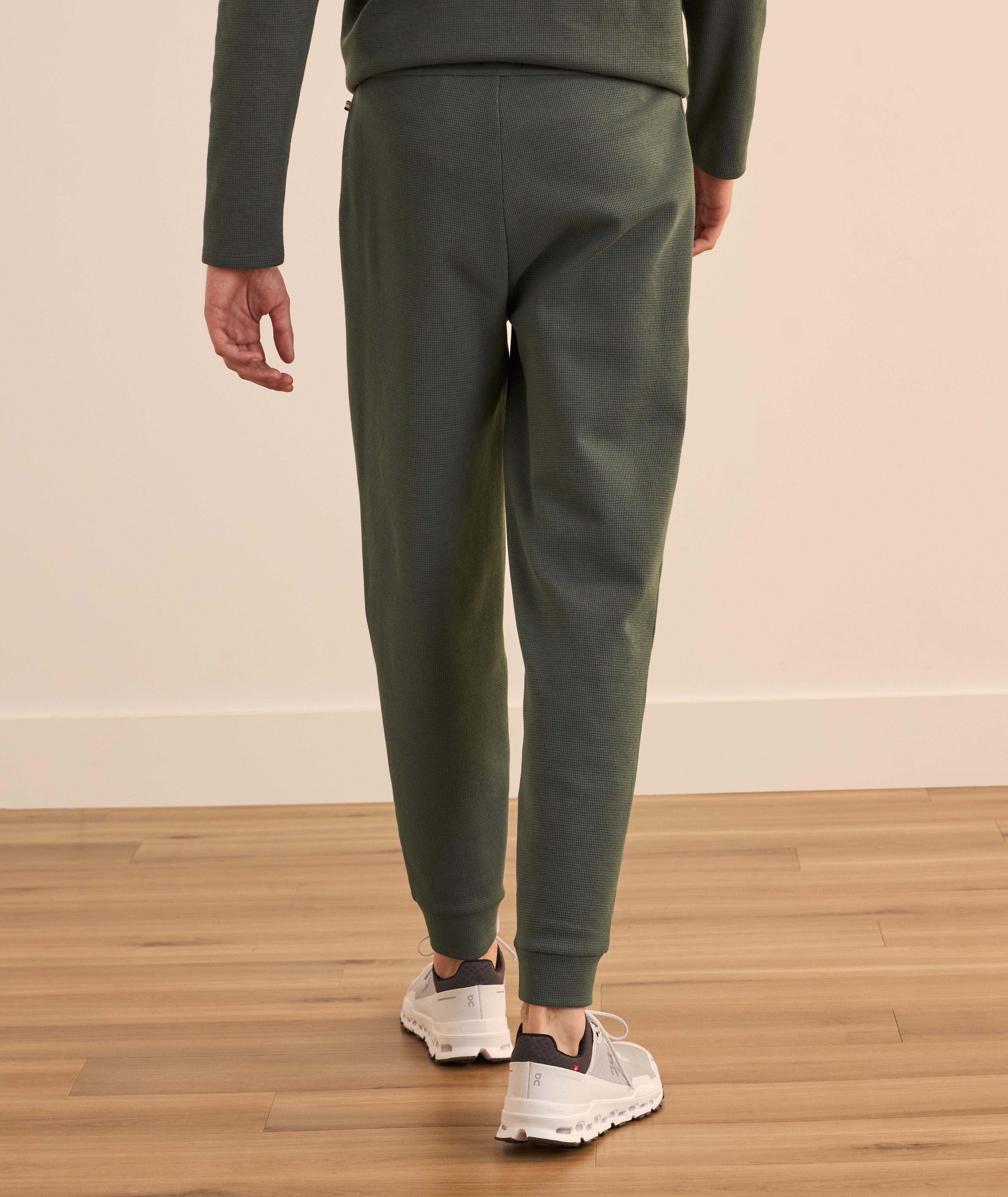 Pantalon sport en mélange de coton image 2