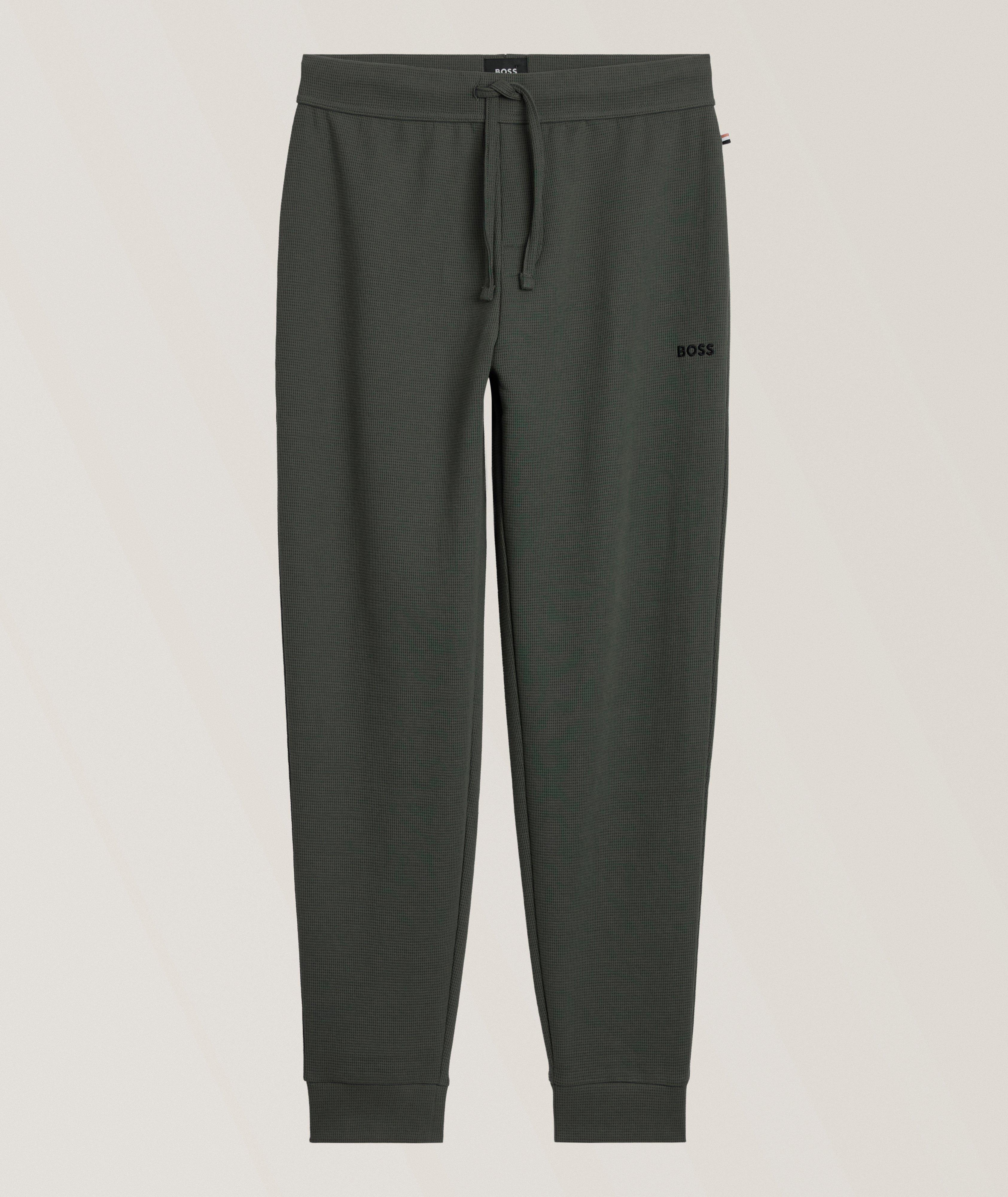 Pantalon sport en mélange de coton image 0