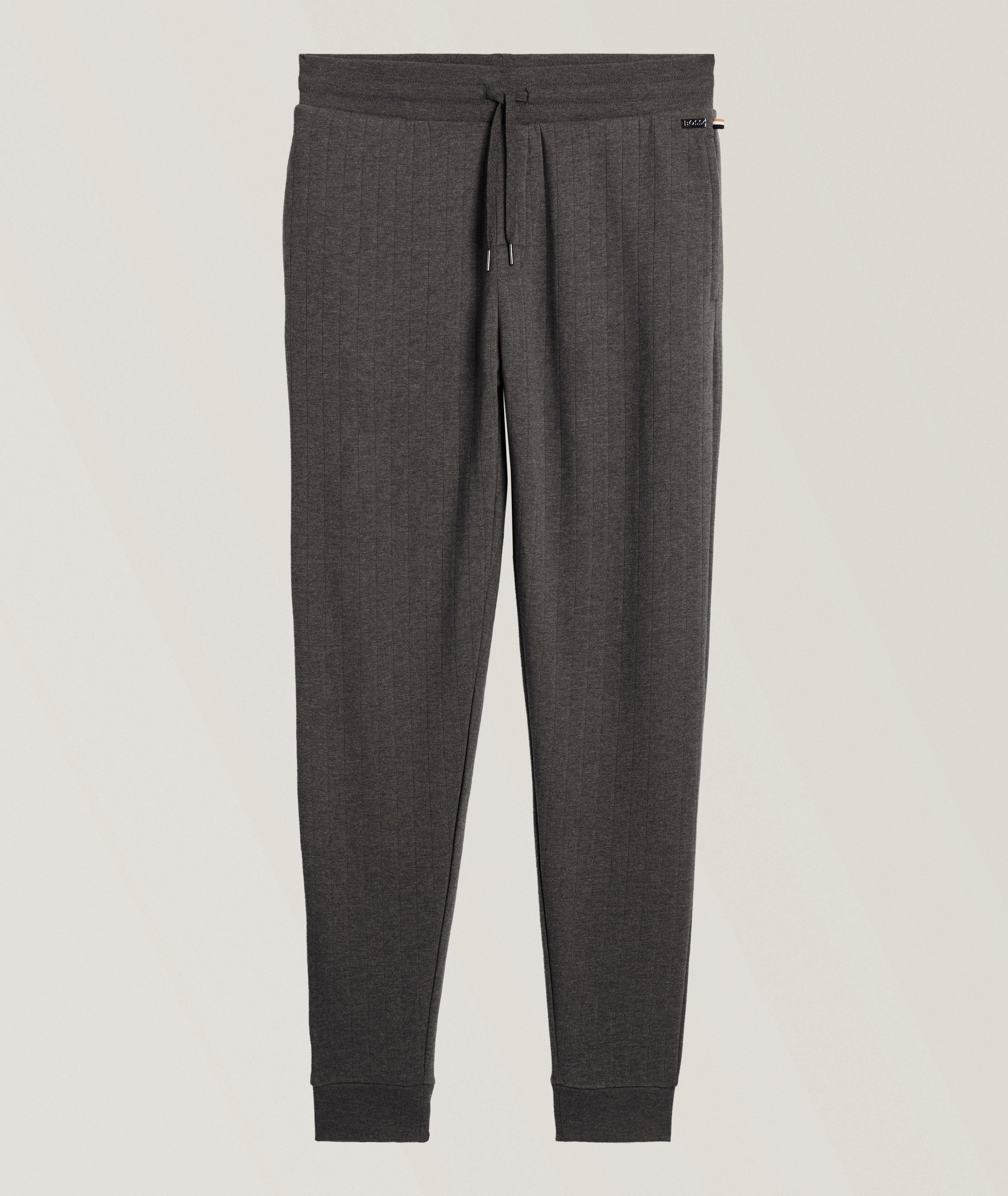 Modal-Blend Ribbed Joggers image 0