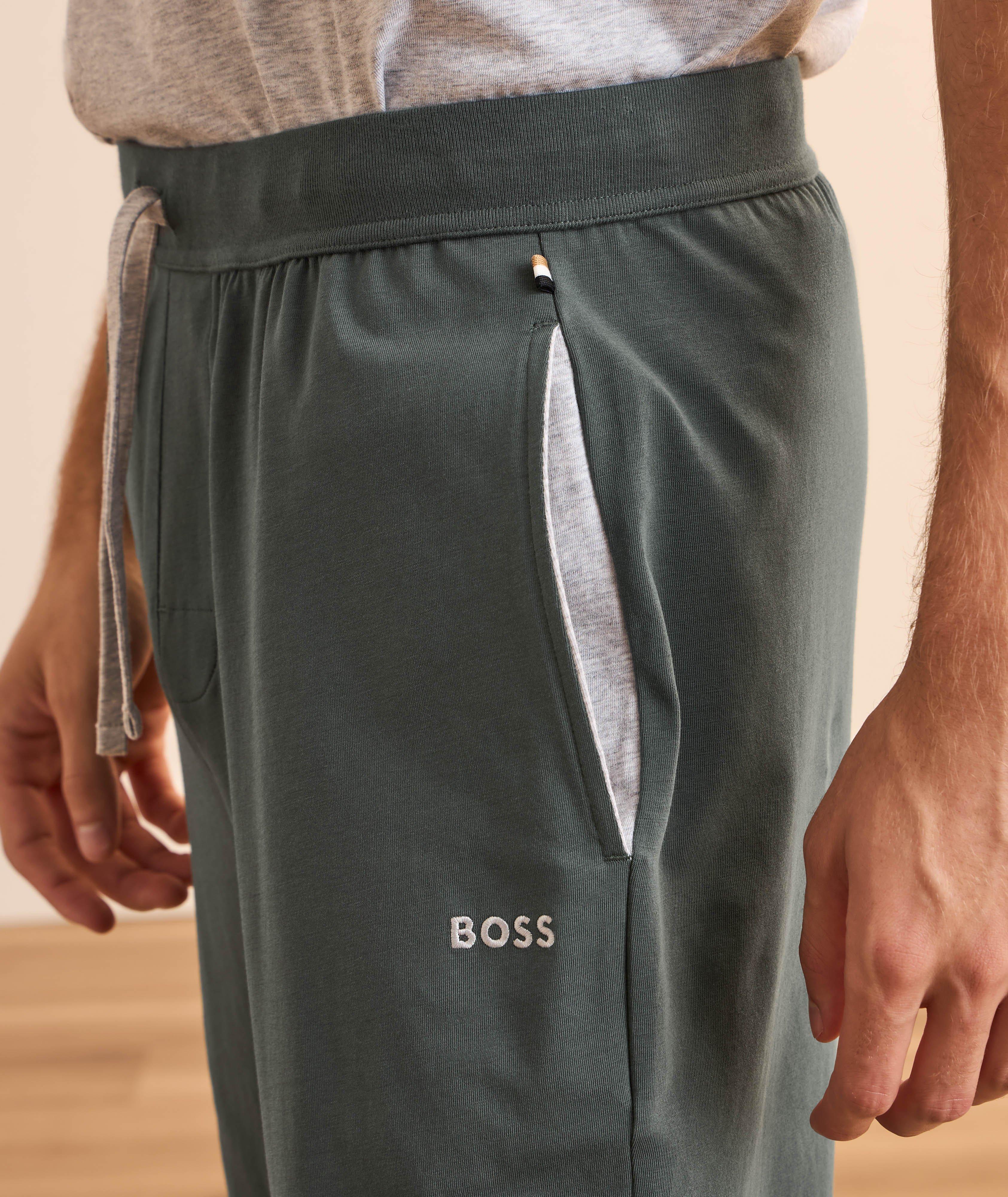 Stretch-Cotton Joggers image 3