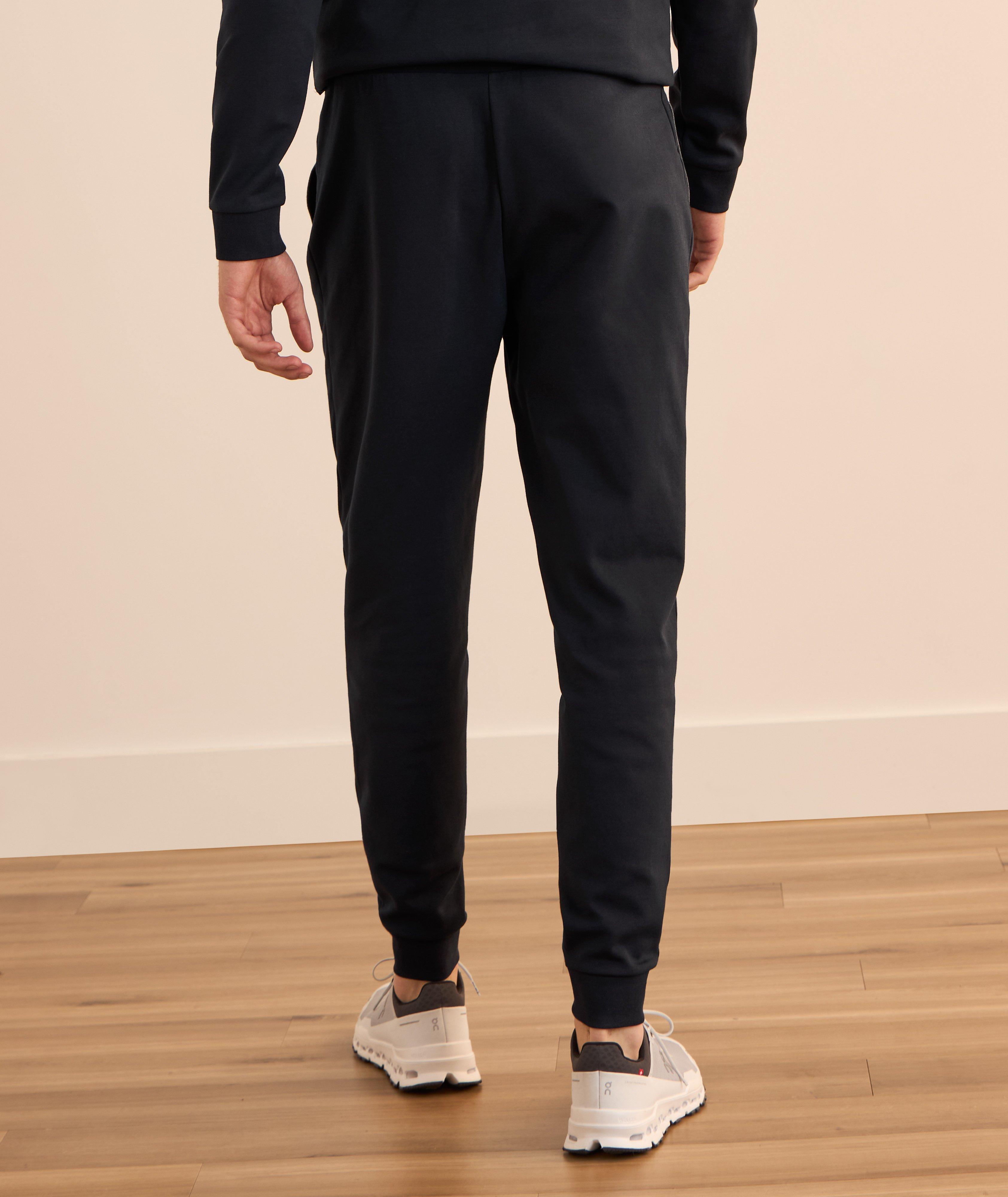 Pantalon de survêtement en mélange de coton image 2