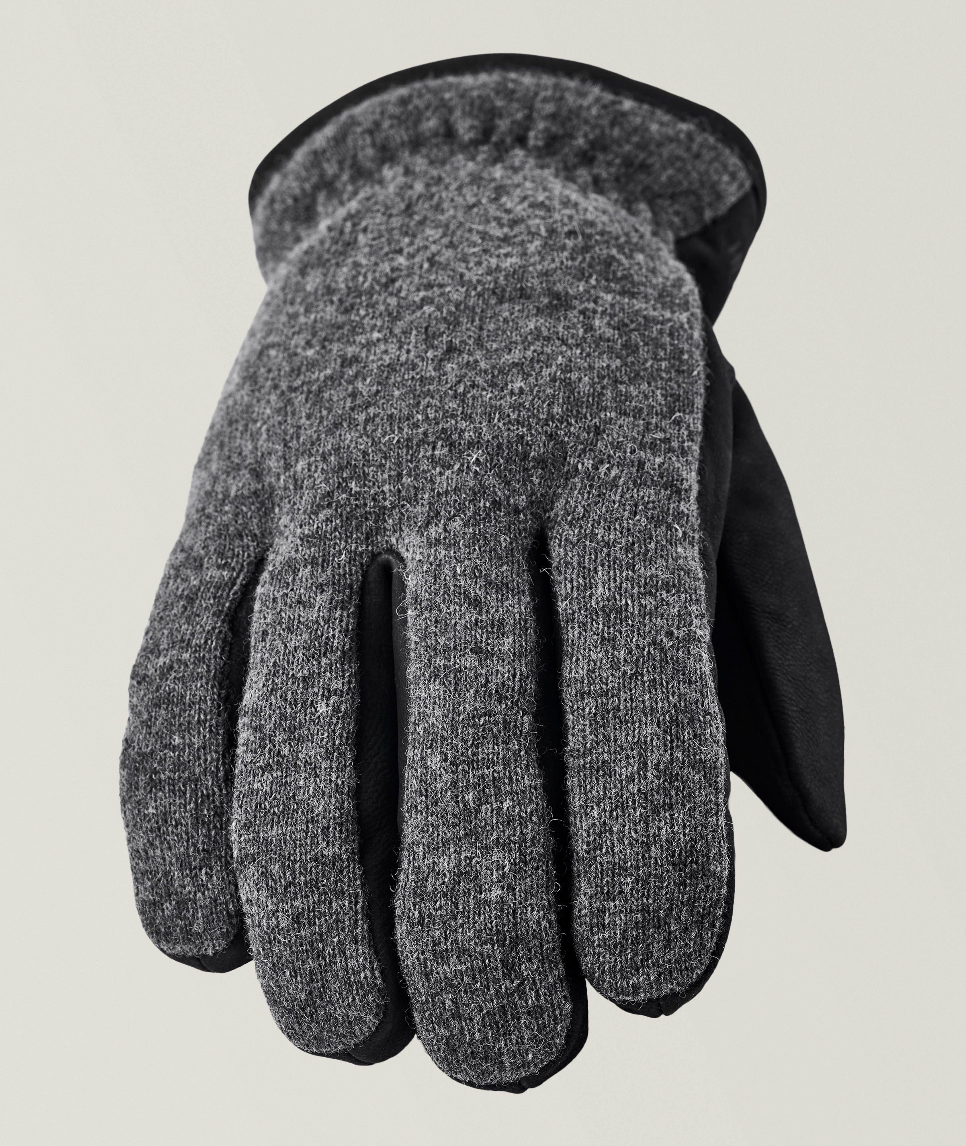 Noah Leather 
Wool Gloves  image 2
