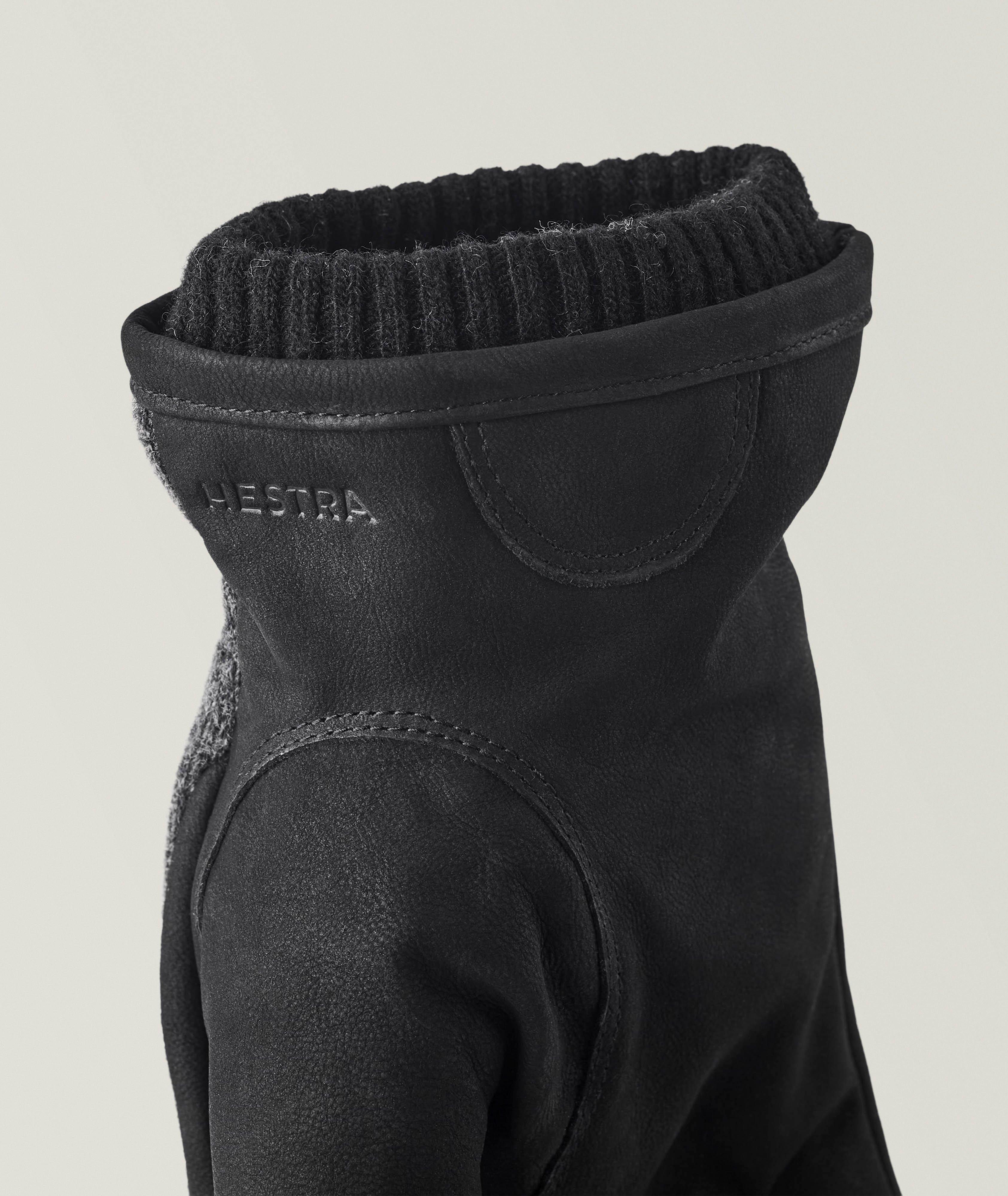 Noah Leather 
Wool Gloves  image 4