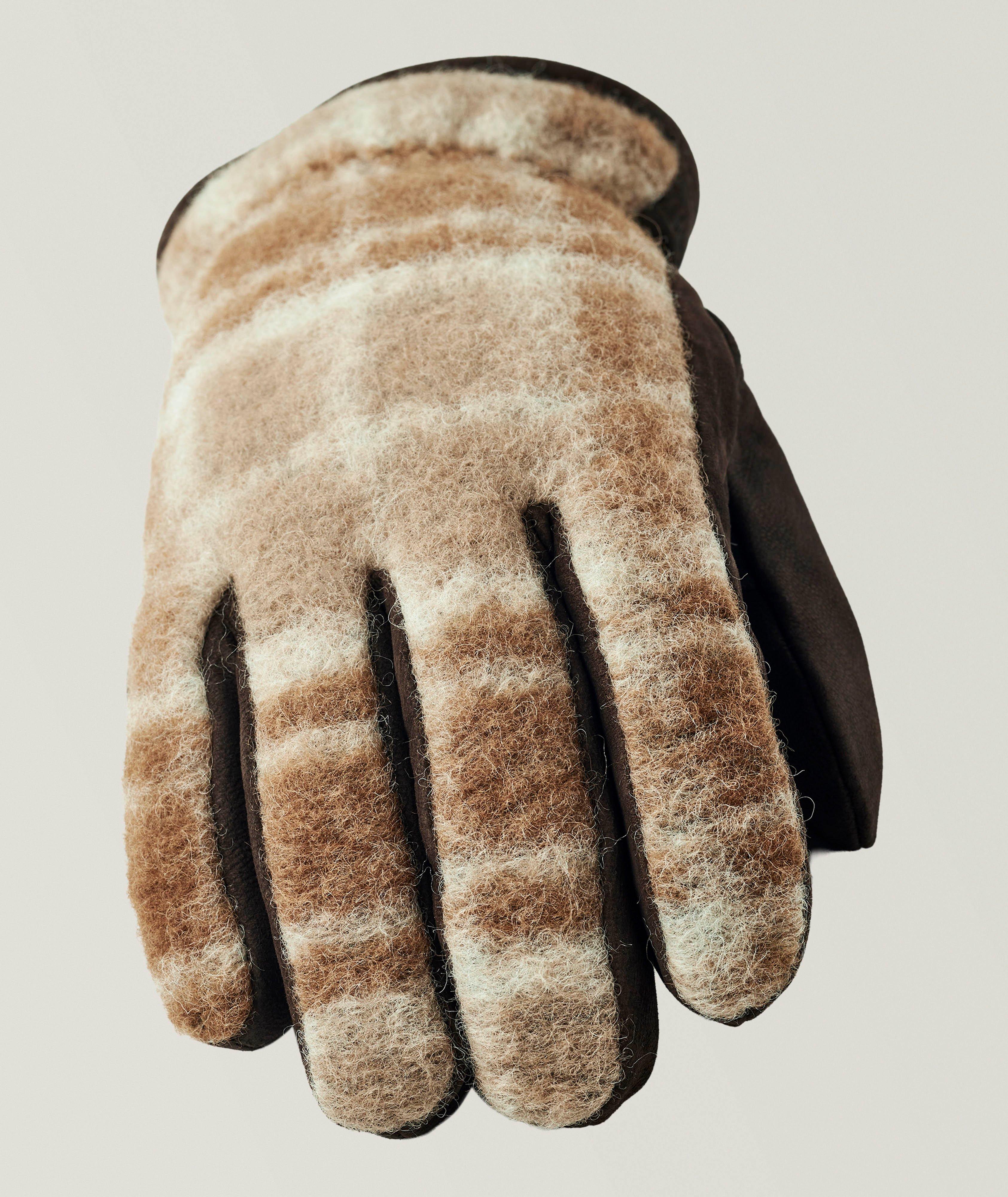 Noah Leather 
Wool Gloves  image 2