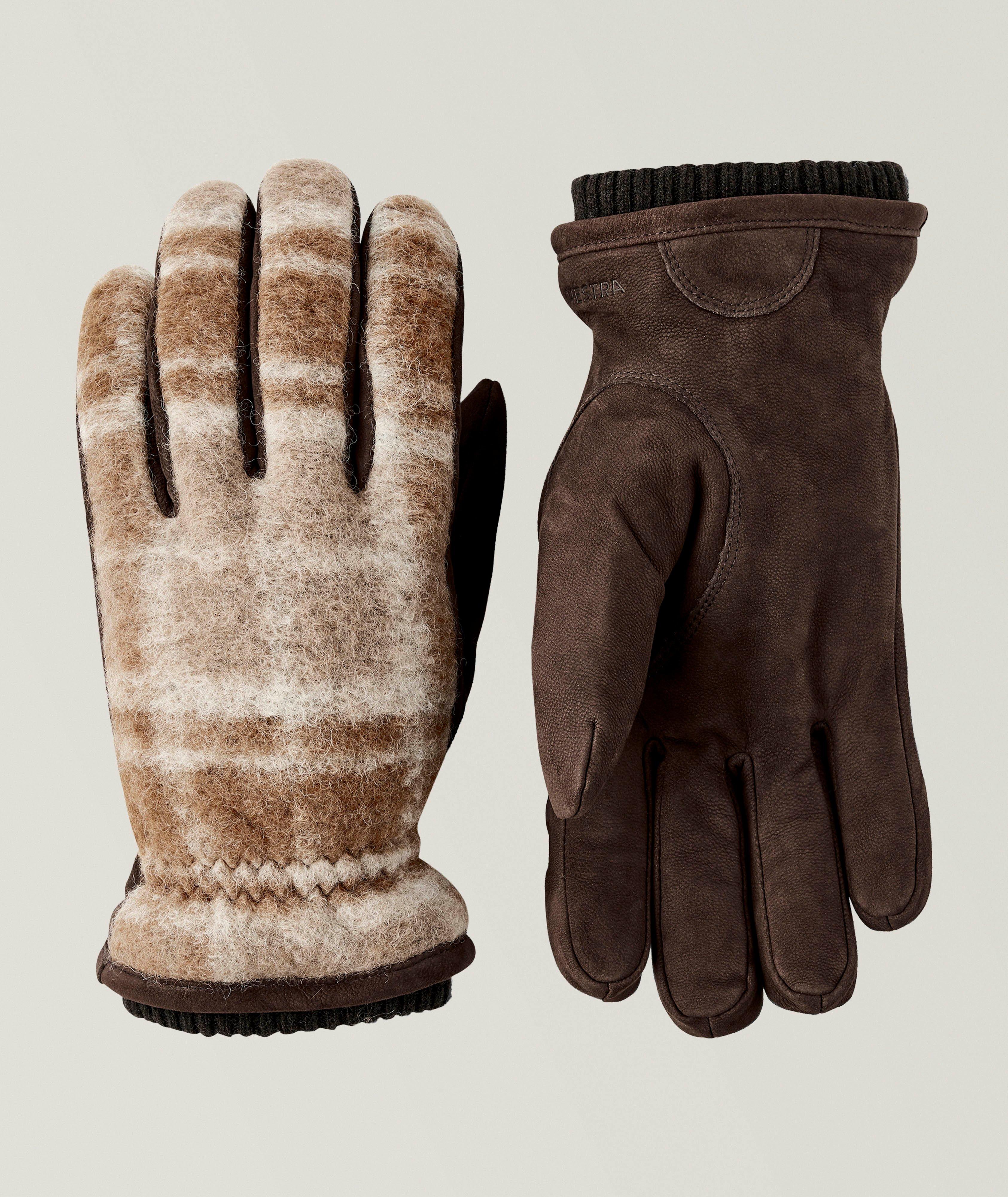 Noah Leather 
Wool Gloves  image 0