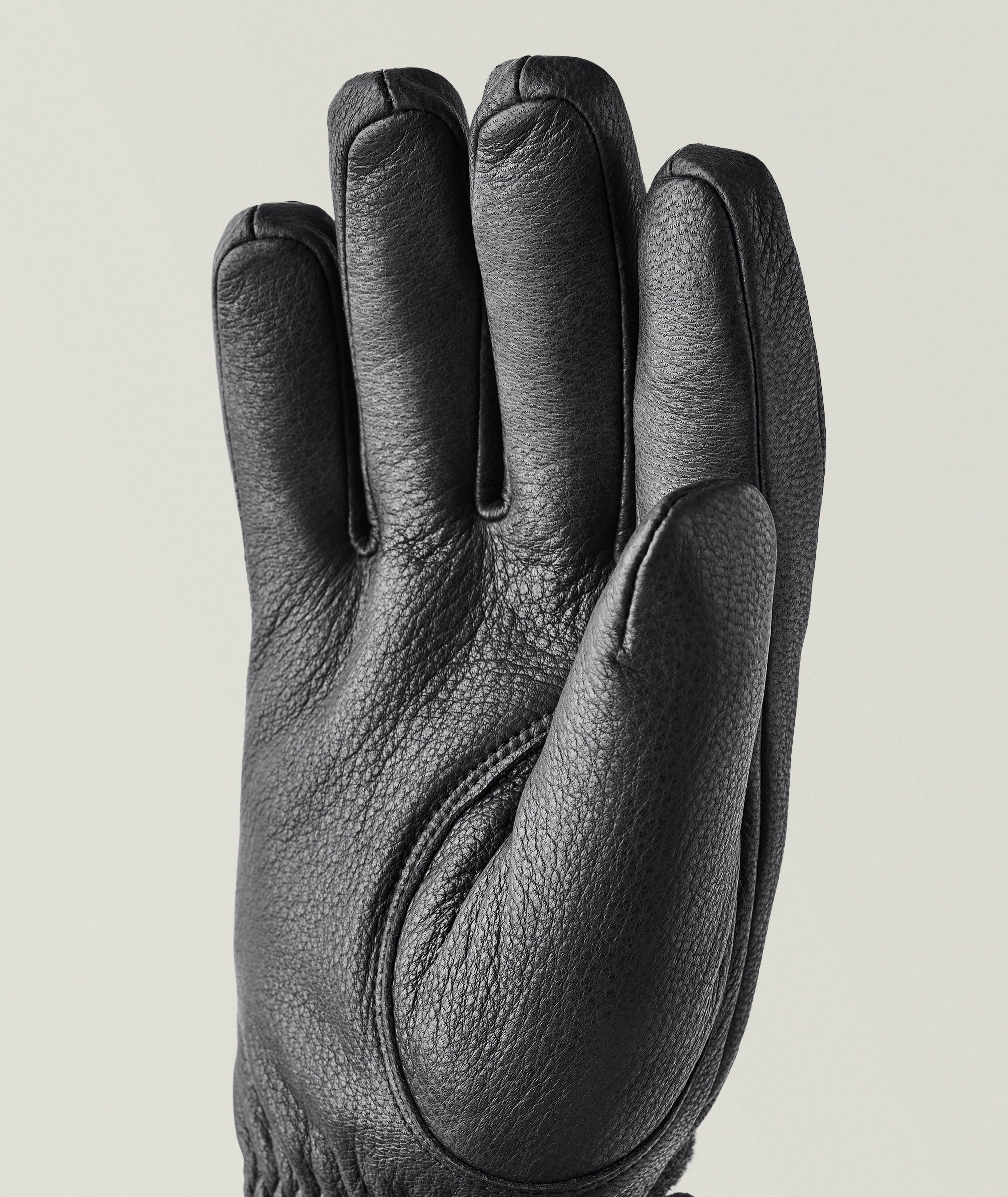 Daniel Felted Wool 
Leather Gloves image 1