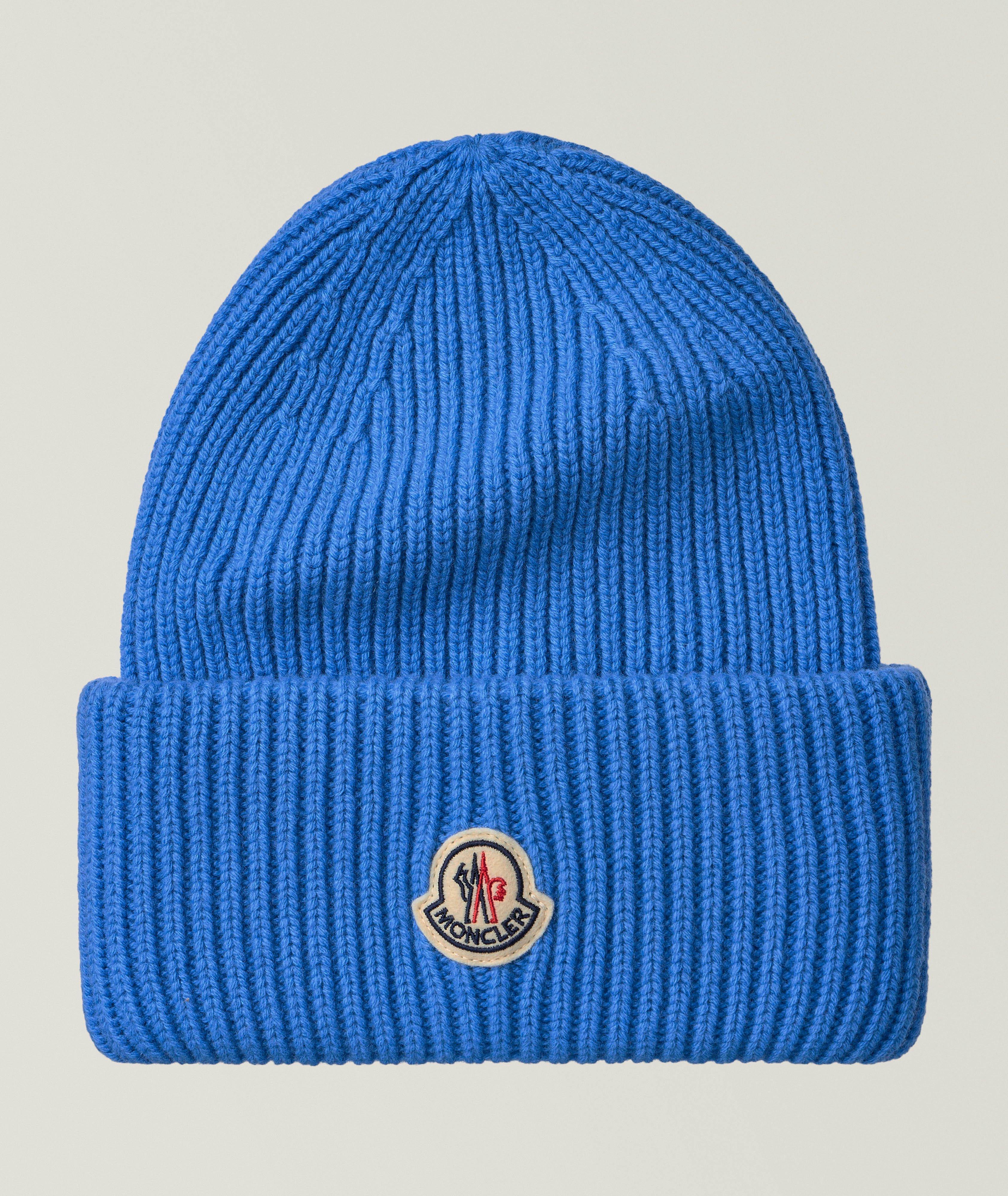 Tuque côtelée en laine-cachemire image 0