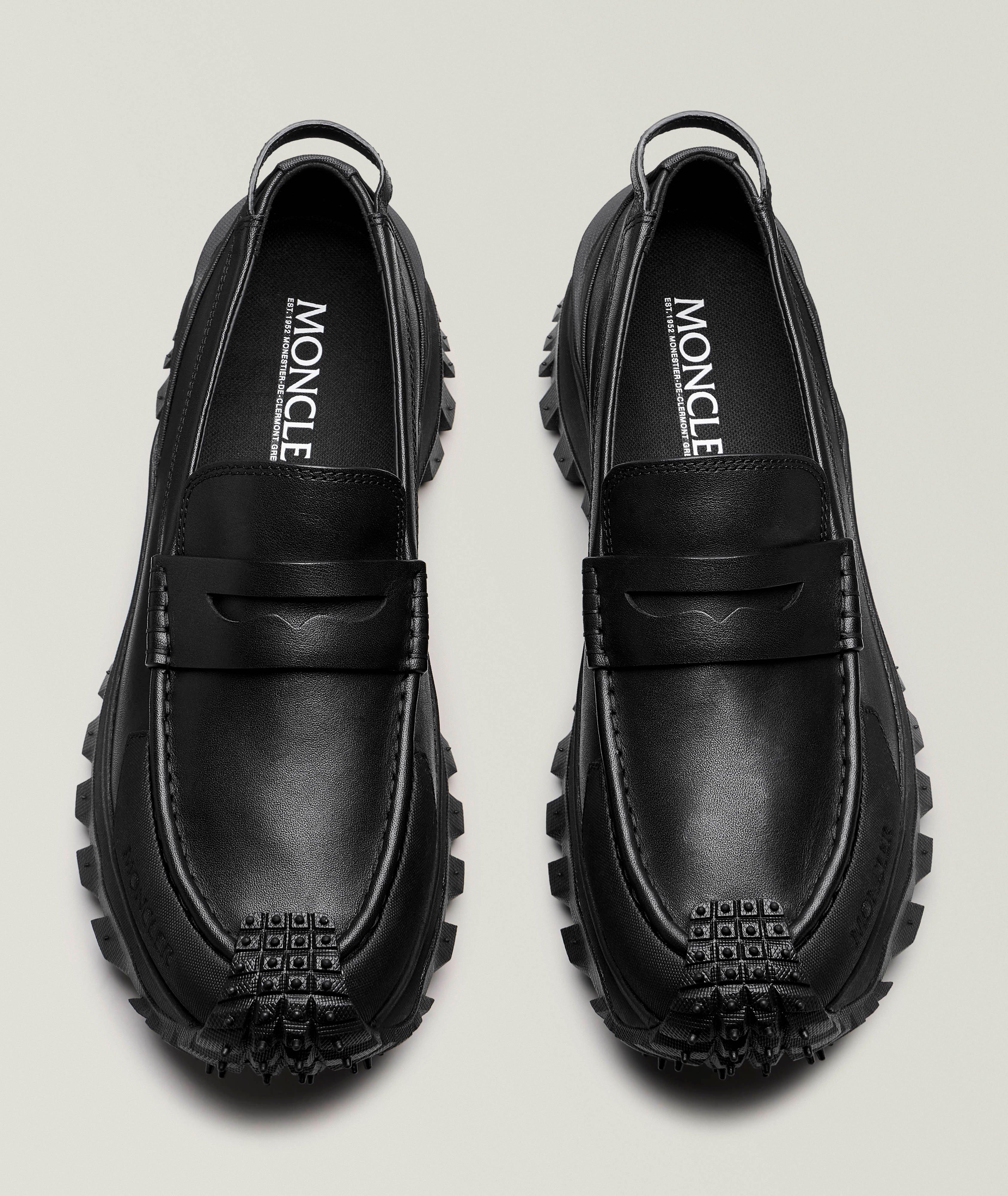 国内直営【MONCLER】Trailgripローファー Moncler Trailgrip ローファー | ブラック | FARFETCH JP