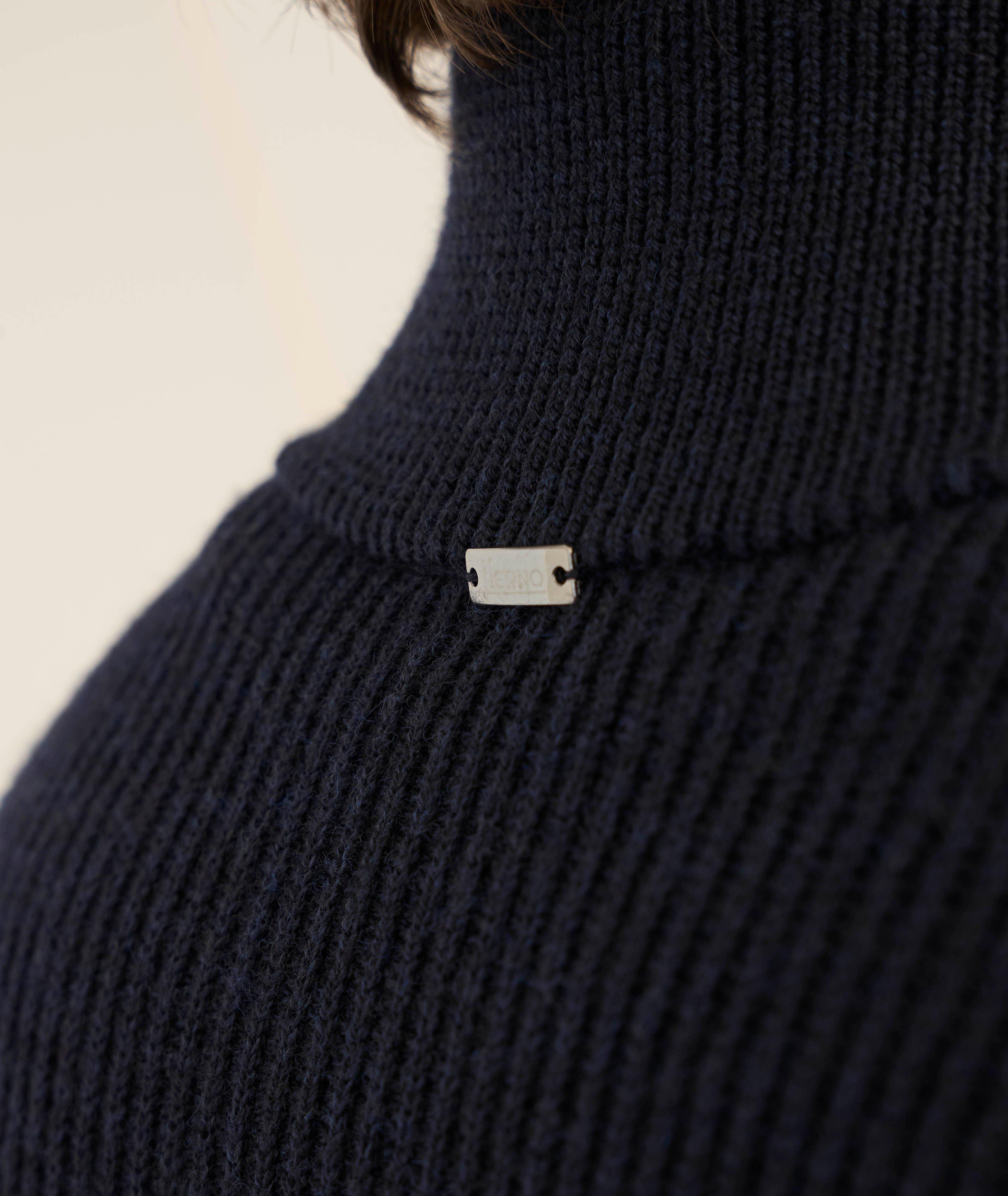Cardigan hybride en mélange de laine coupe décontractée image 4