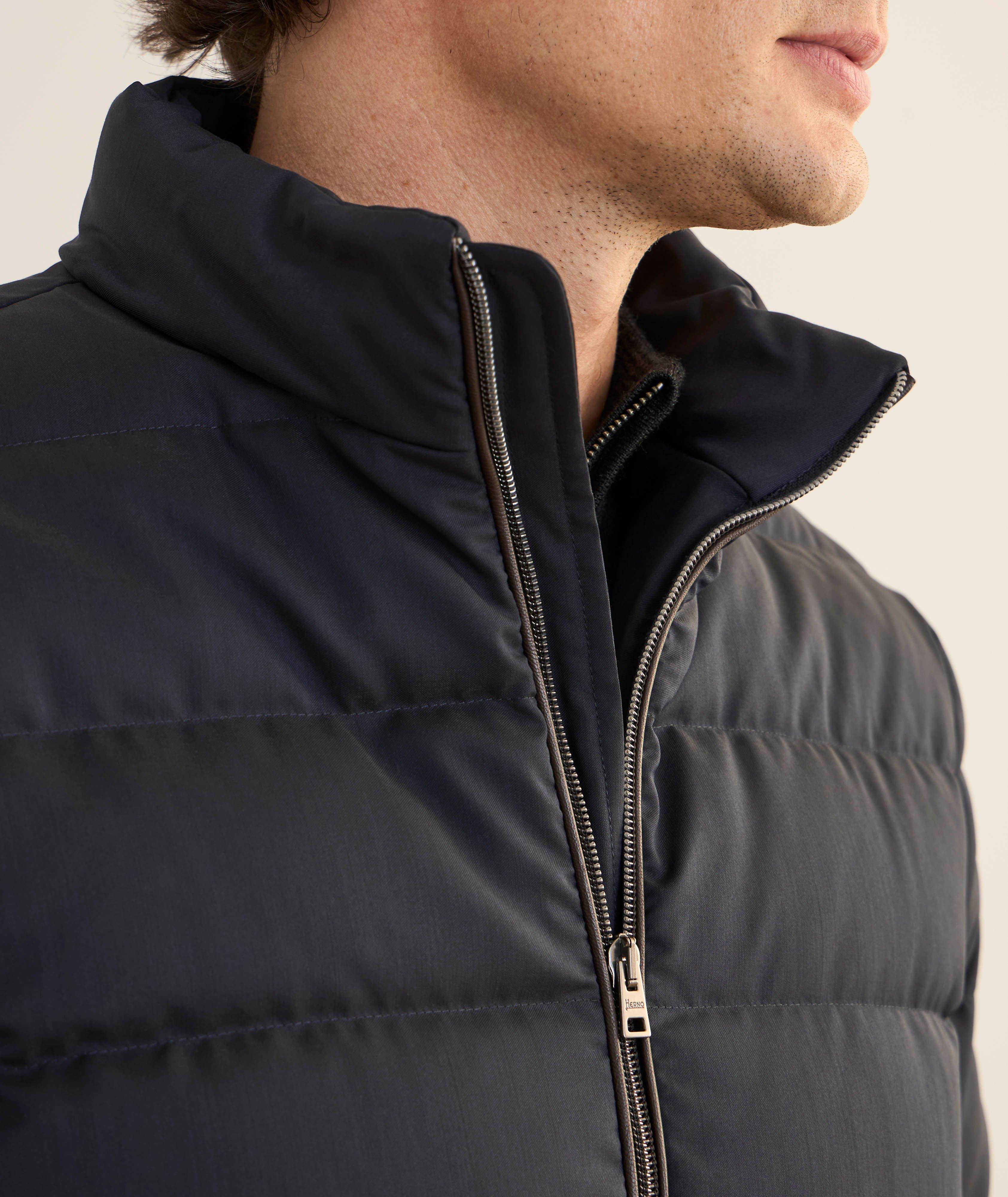 Blouson matelassé en duvet coupe classique image 3