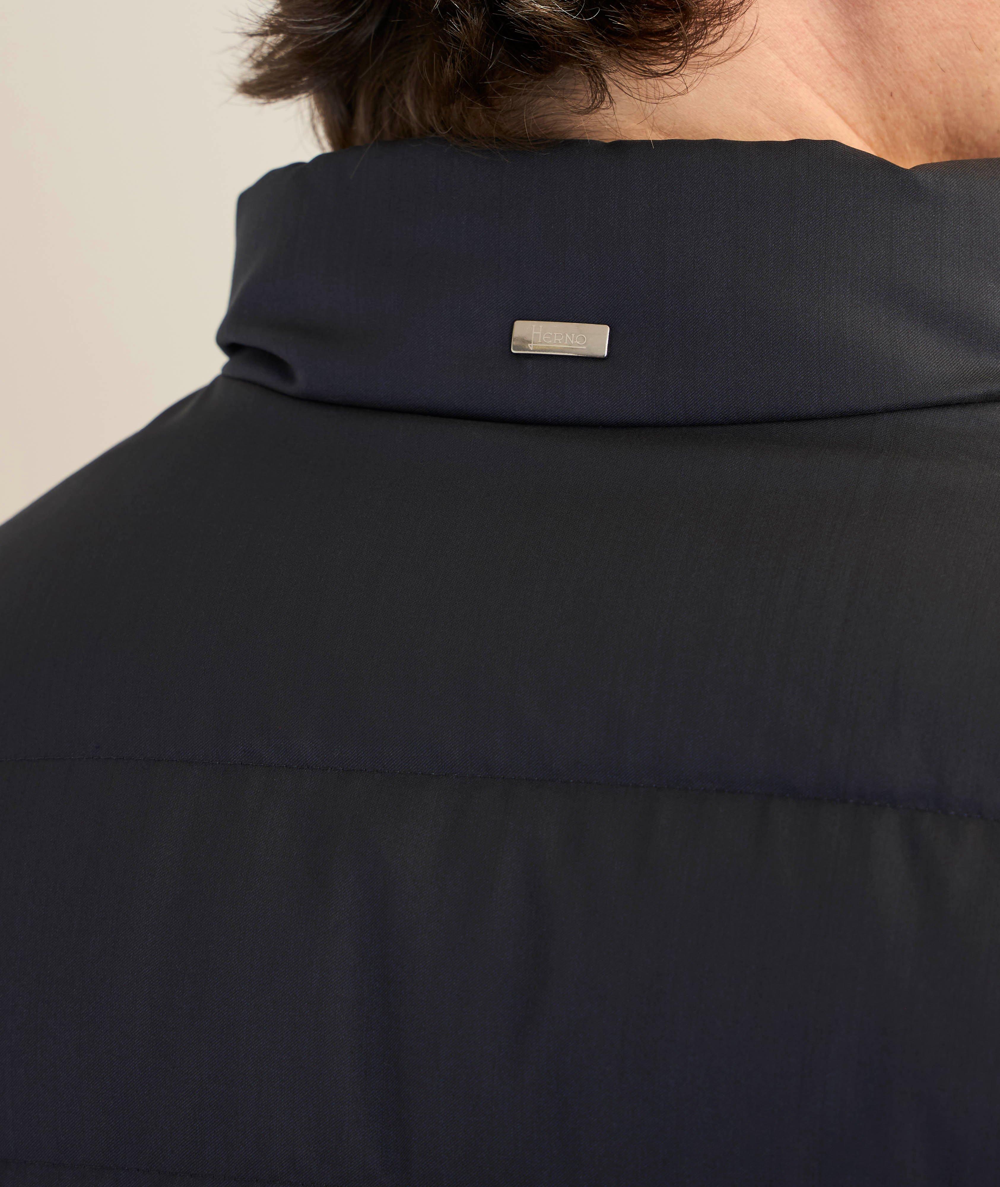Blouson matelassé en duvet coupe classique image 5