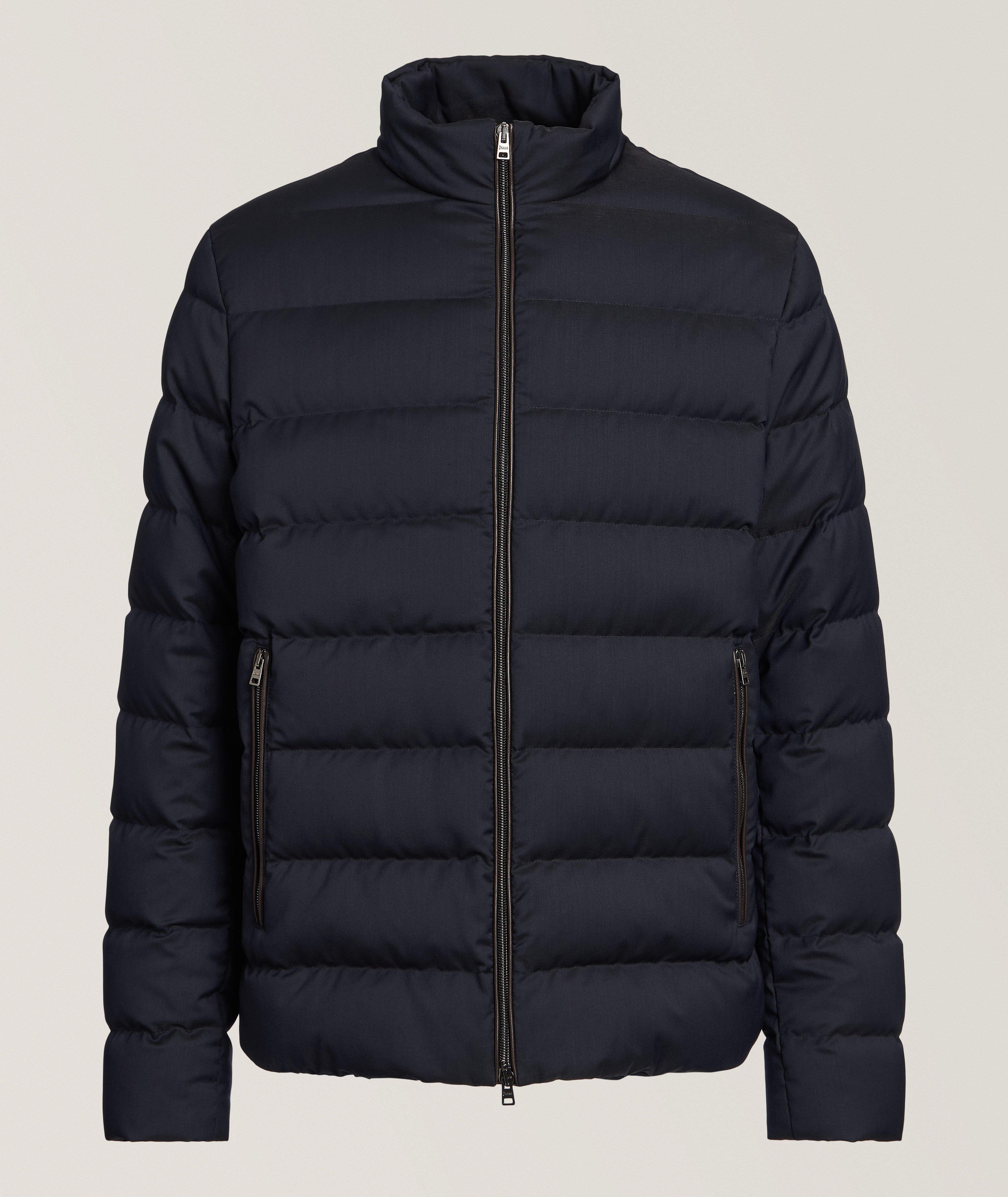 Blouson matelassé en duvet coupe classique image 0