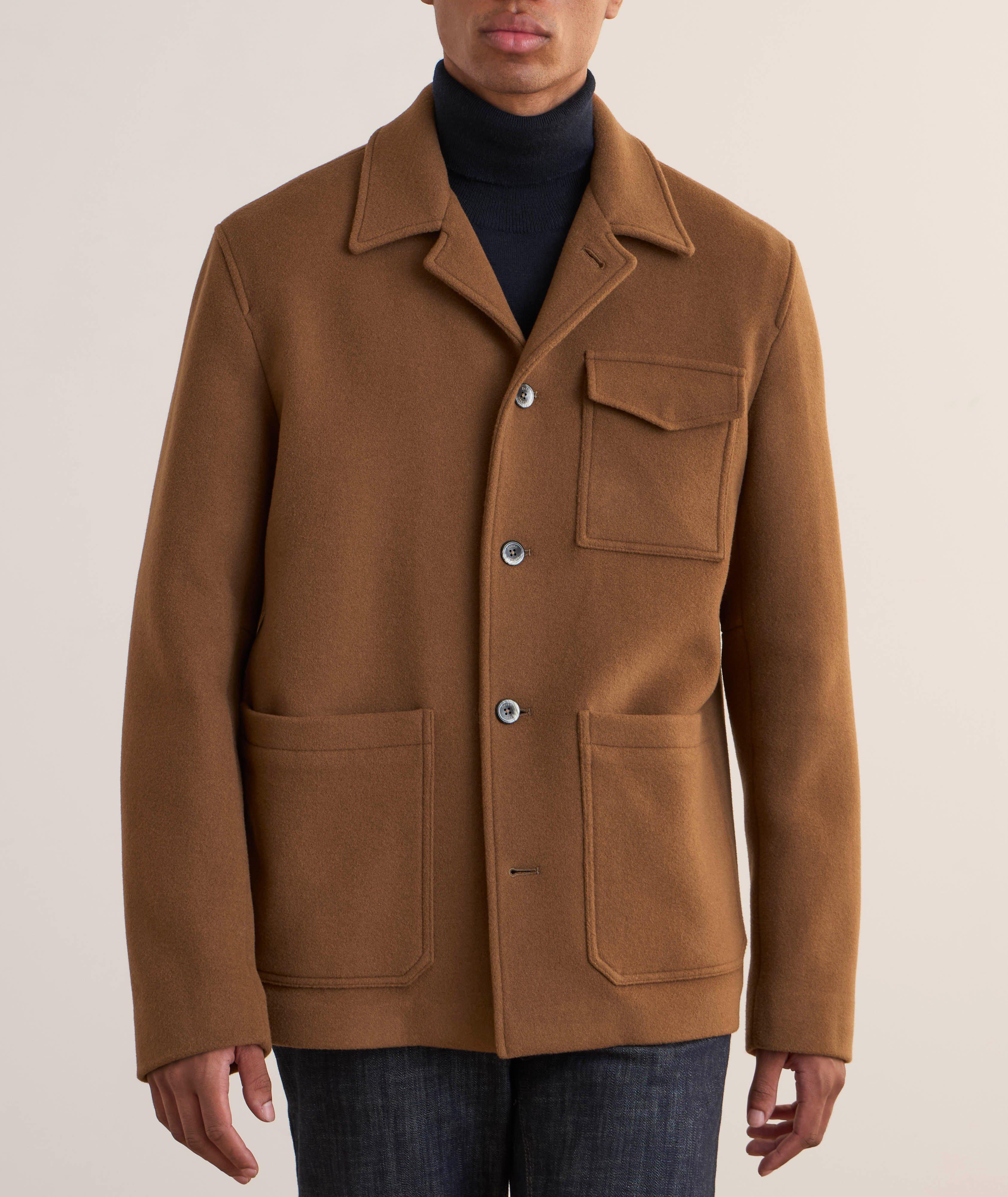 Wool-Blend Overshirt image 1